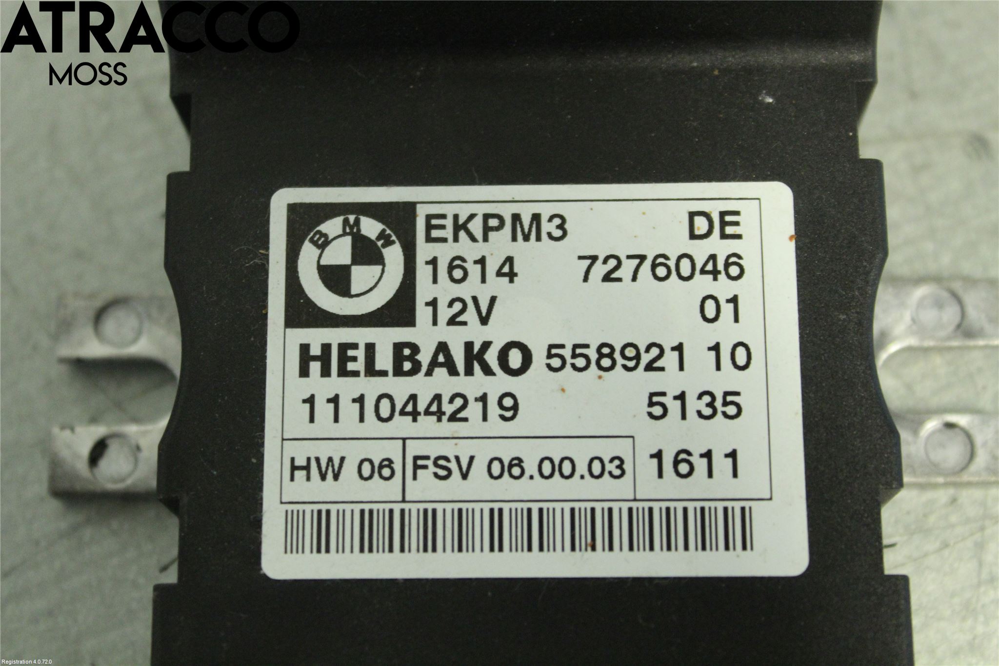 BMW X5 E70 07-13 Styrenhet Bränslepump