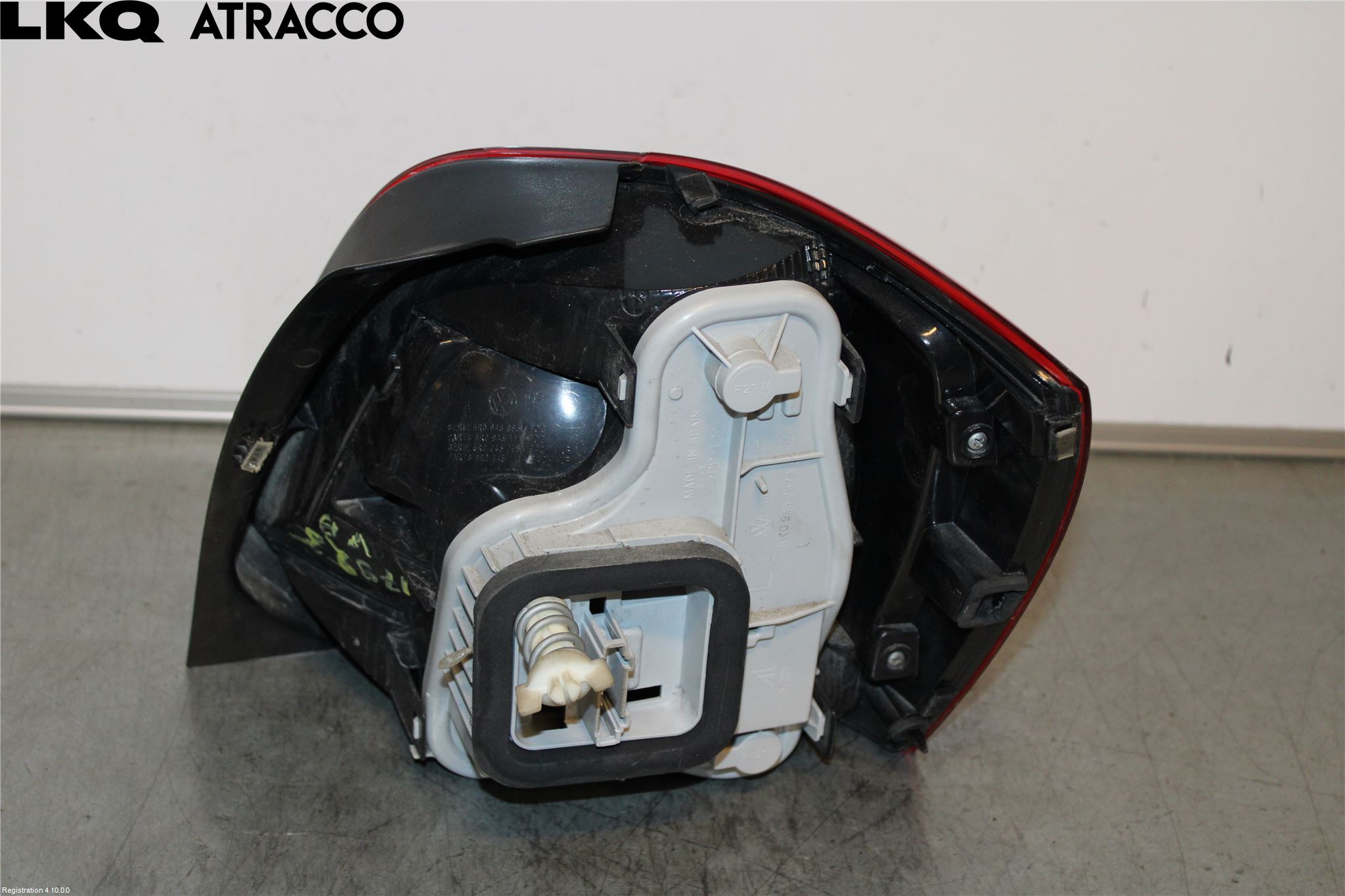 Volkswagen VW POLO 10-17 Bakljus Vänster