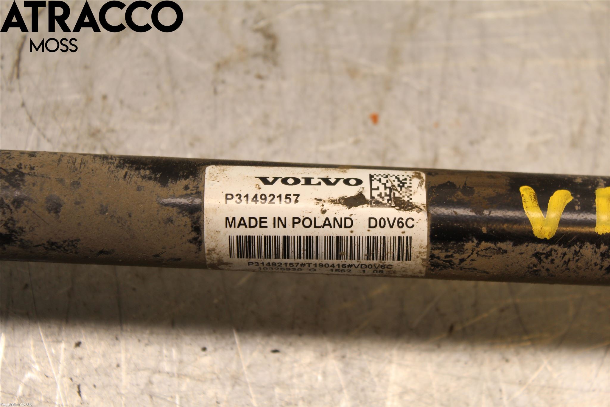 Volvo XC90/RECHARGE 16- Drivaxel Bak Vänster