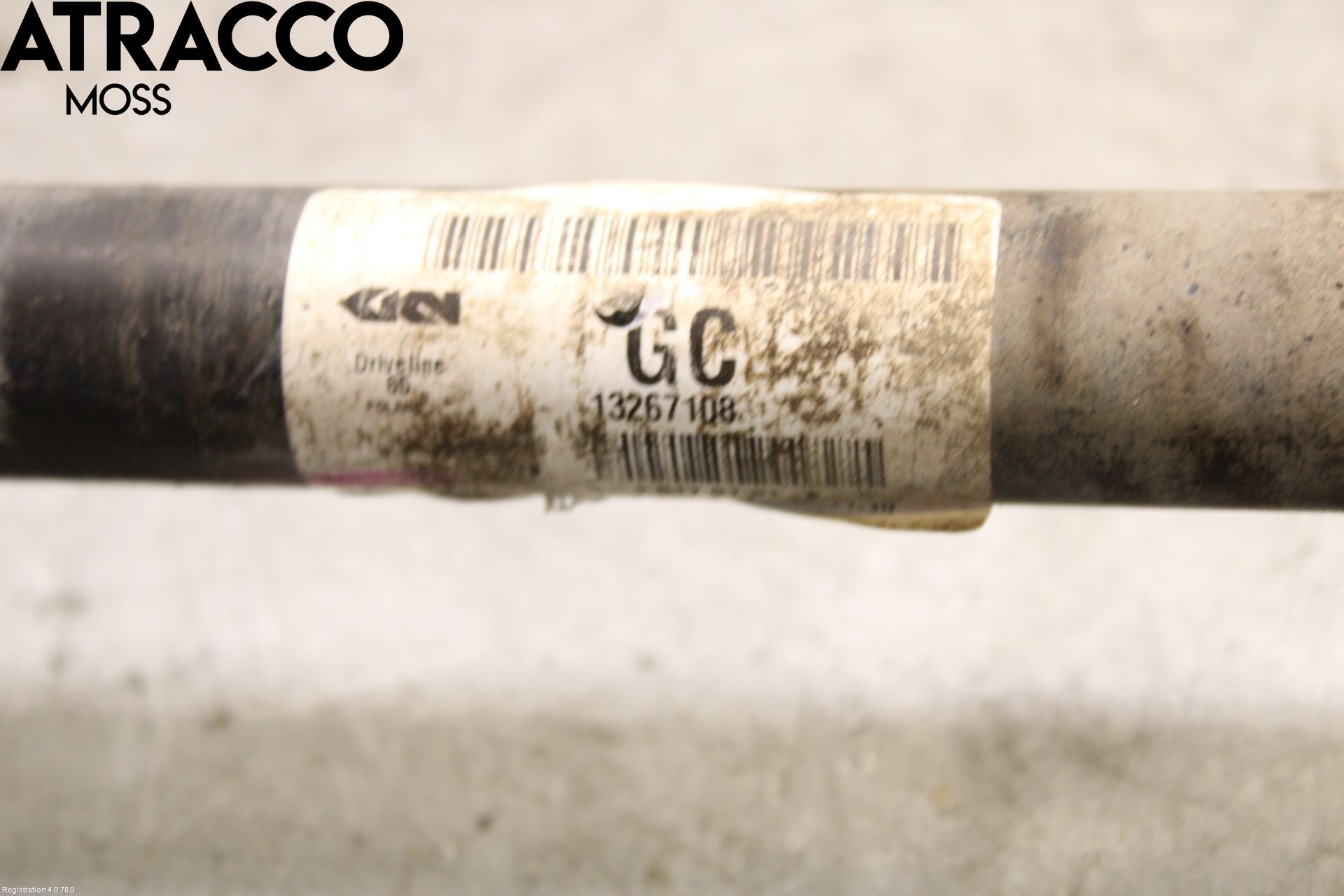 Opel INSIGNIA 09-16 Drivaxel Bak Höger