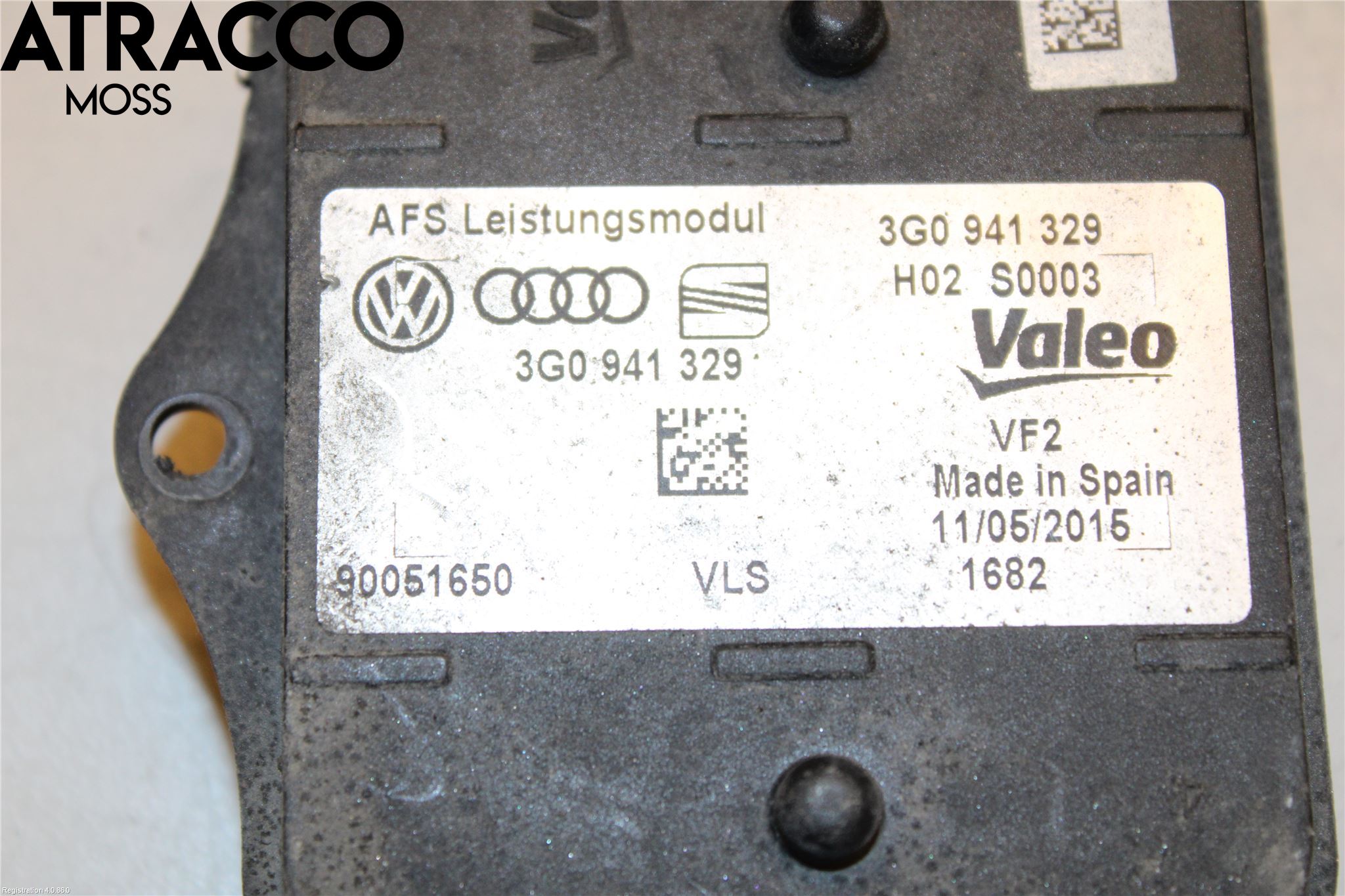 Volkswagen VW PASSAT 15-19 Styrenhet Strålkastare