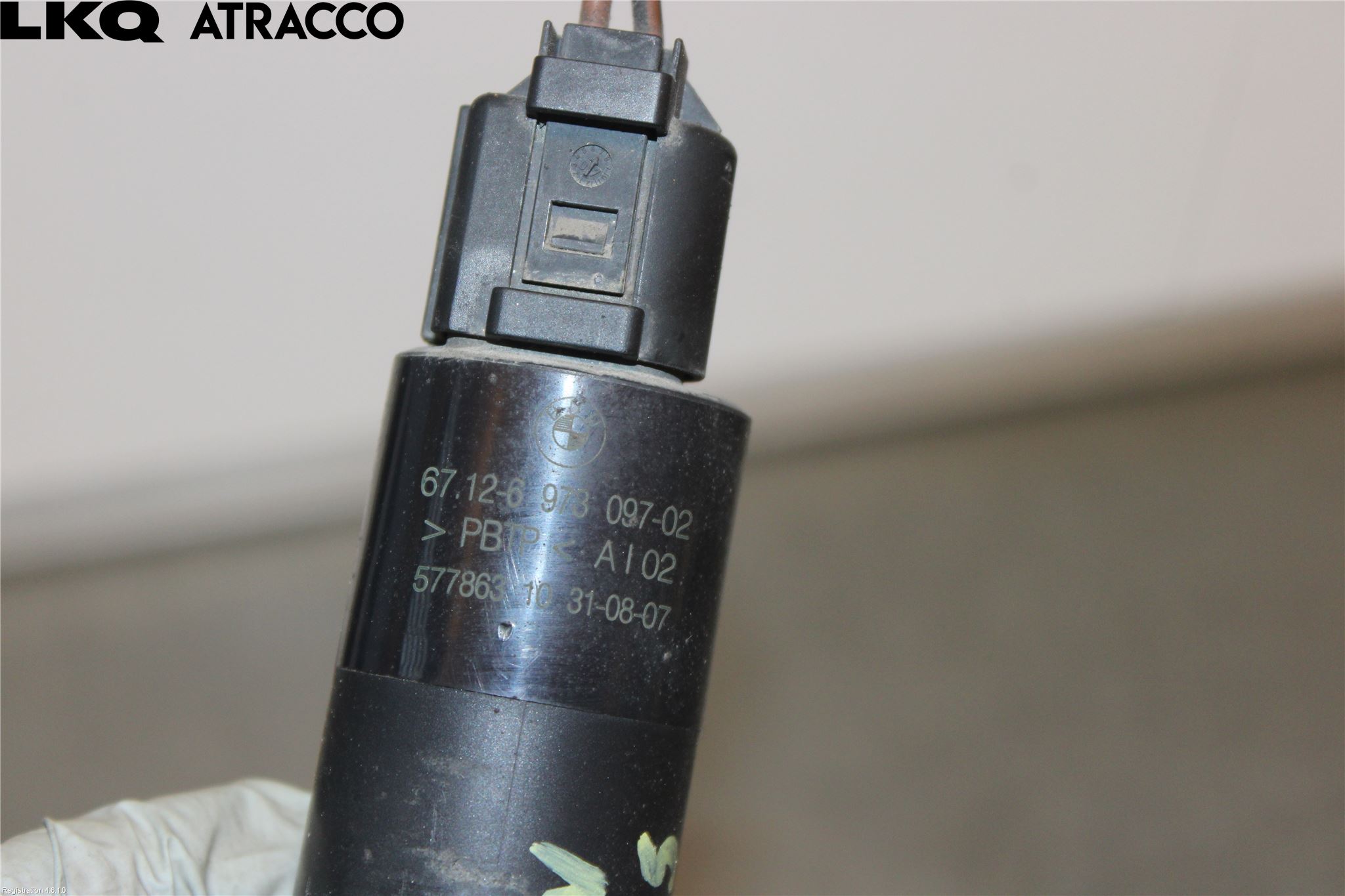 BMW 5 E60/61 Sed/Tou 02-10 Spolarpump Högtryck
