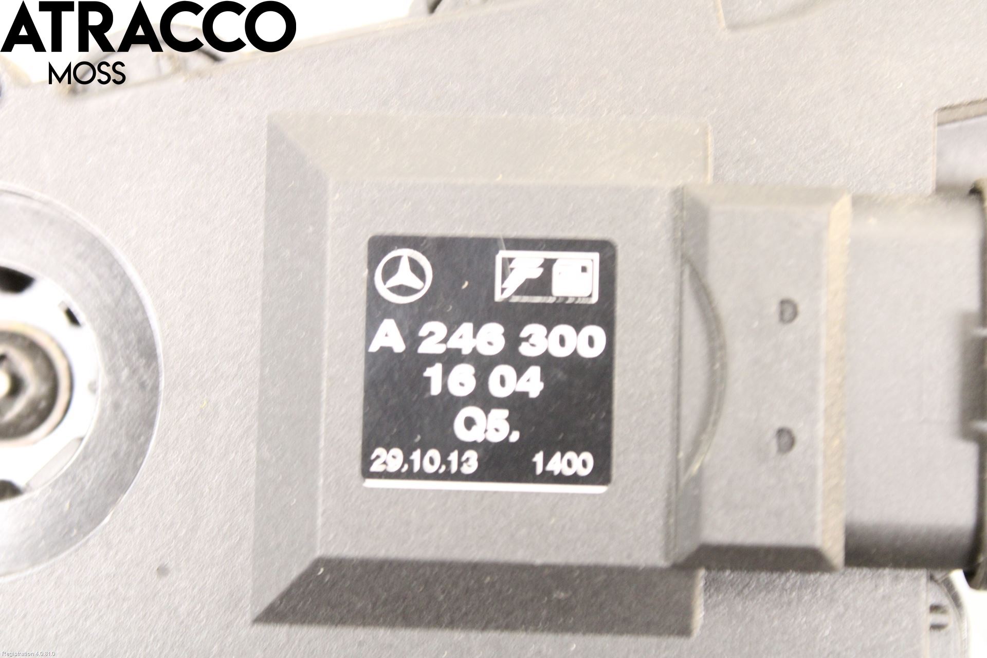 Mercedes-Benz MB A-KLASS (W176) 13-18 Pedal Gas-Broms-Koppling