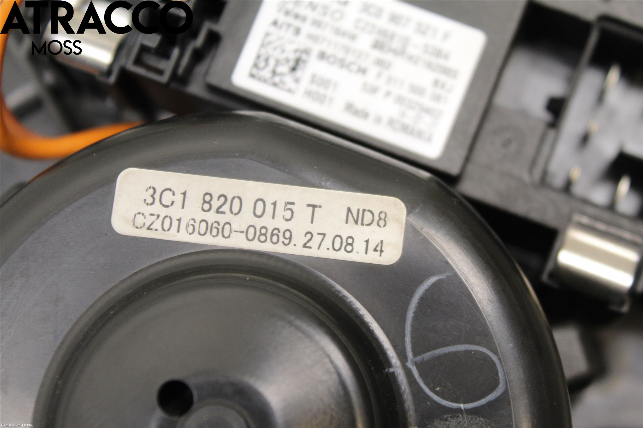 Volkswagen VW TIGUAN 07-16 Ac Värmefläkt