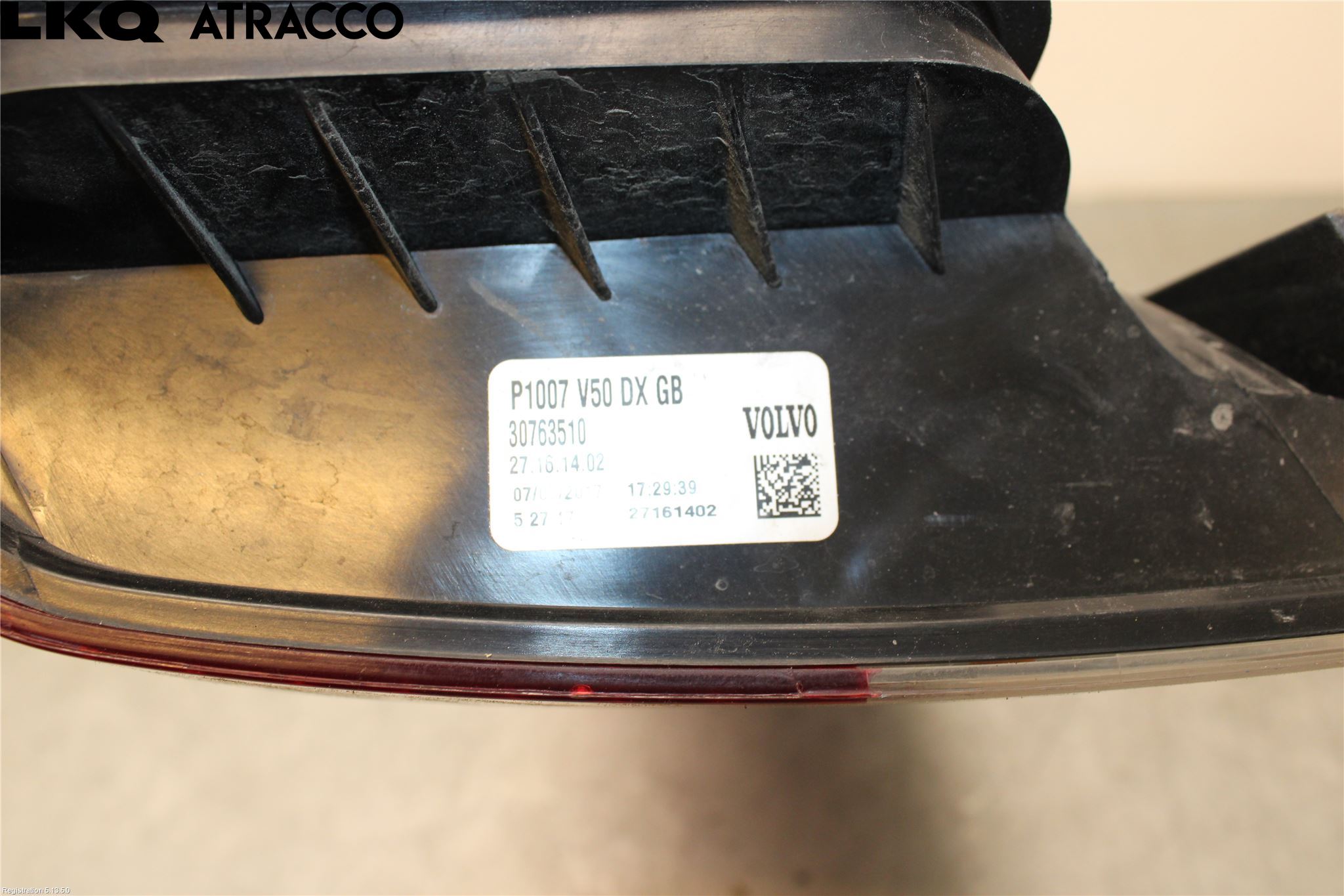 Volvo V50 08-12 Bakljus Höger