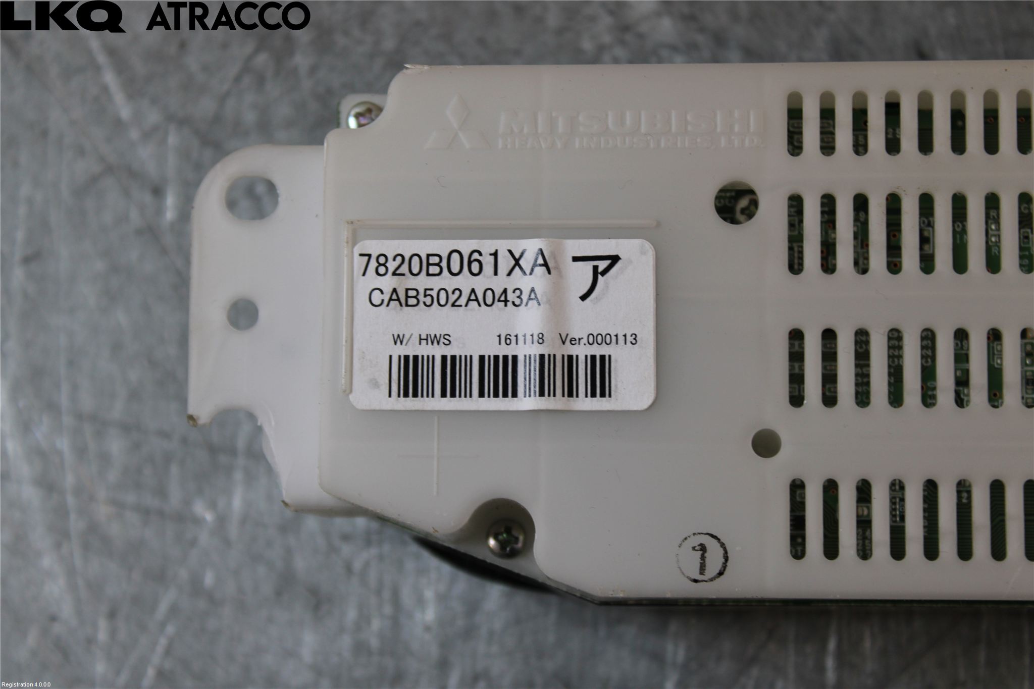 Mitsubishi OUTLANDER 13-21 Ac Styrenhet Ac Manöveren