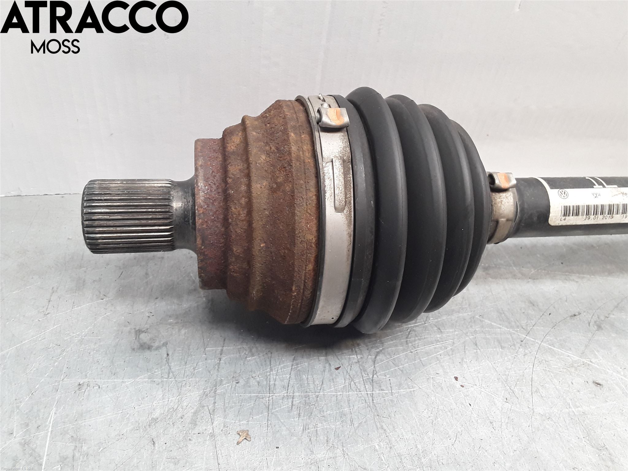 Volkswagen VW GOLF VI 09-13 Drivaxel Fram Vänster