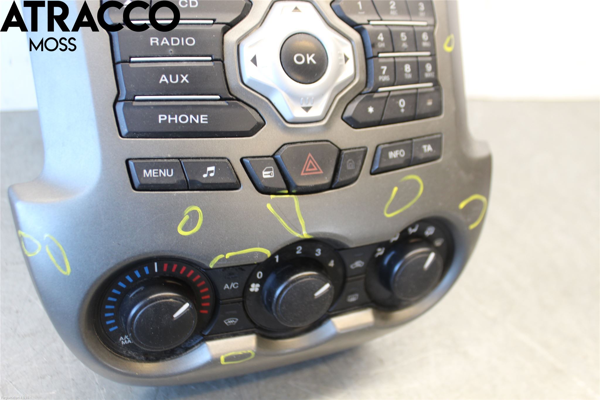 Ford RANGER EU 12-23 Radio Övrigt