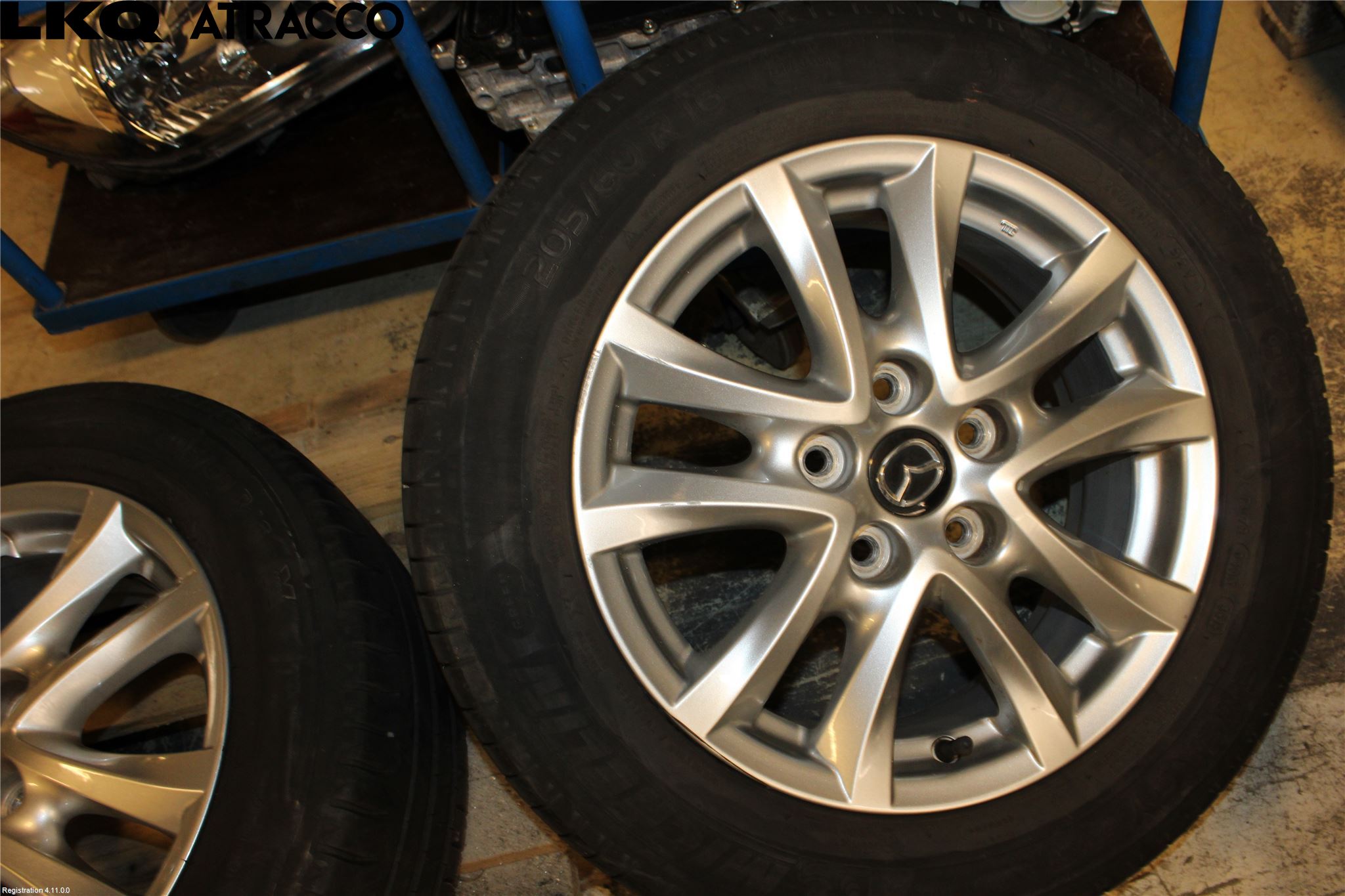 Mazda 3 III 14-19 Sommardäck Alumfälg 4St