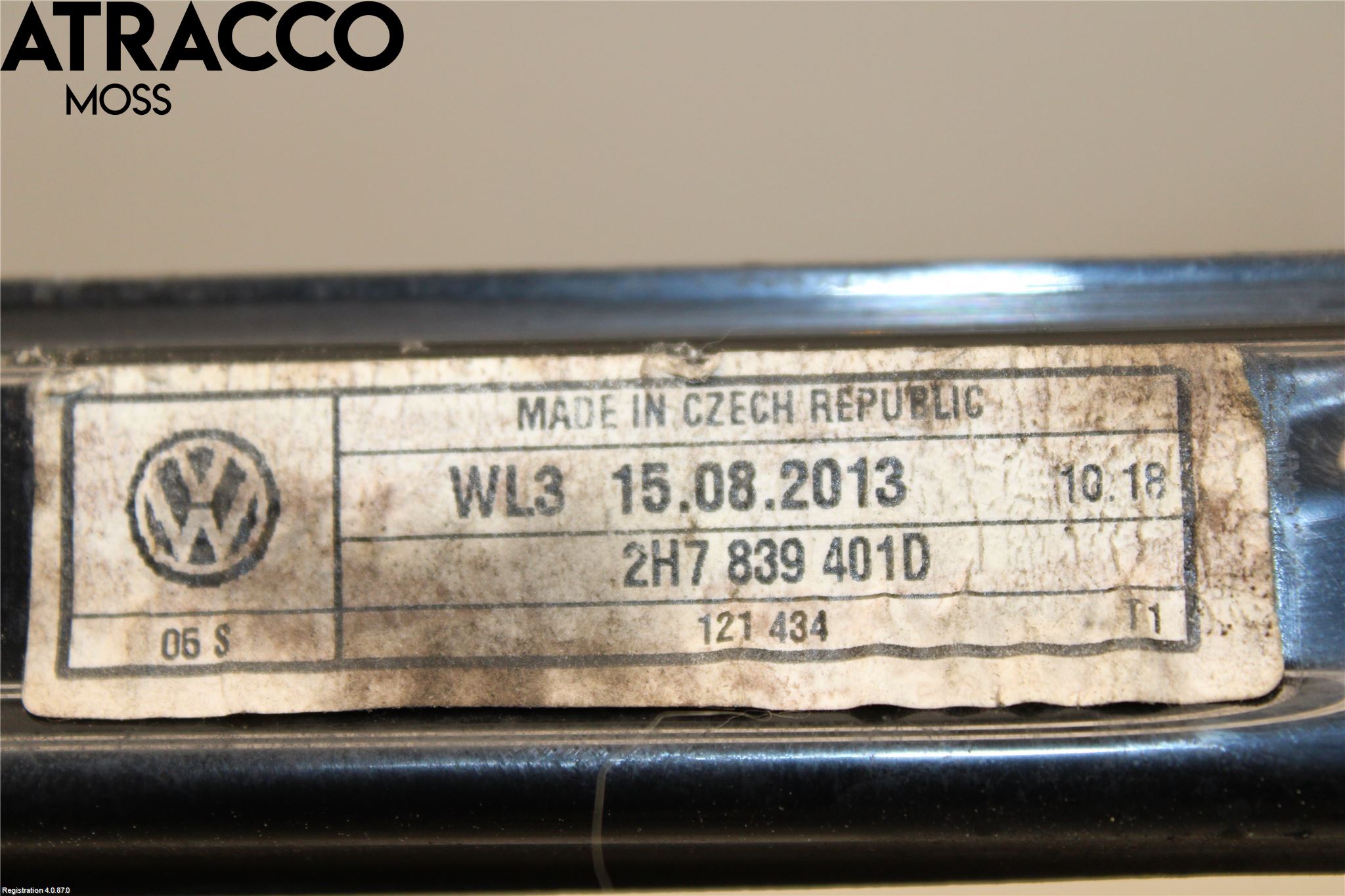 Volkswagen VW AMAROK 2H 10-22 Fönsterhissmekanism