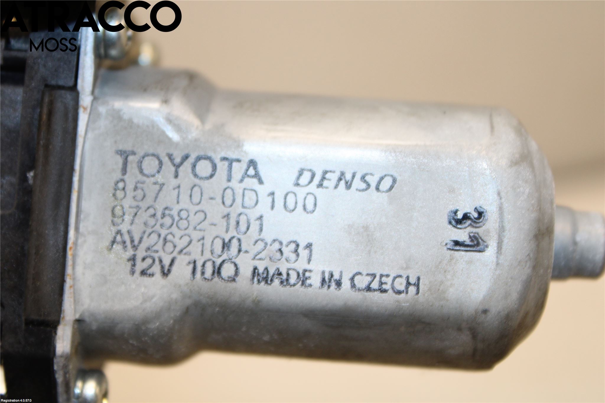 Toyota YARIS XP130 12-14 Fönsterhissmotor