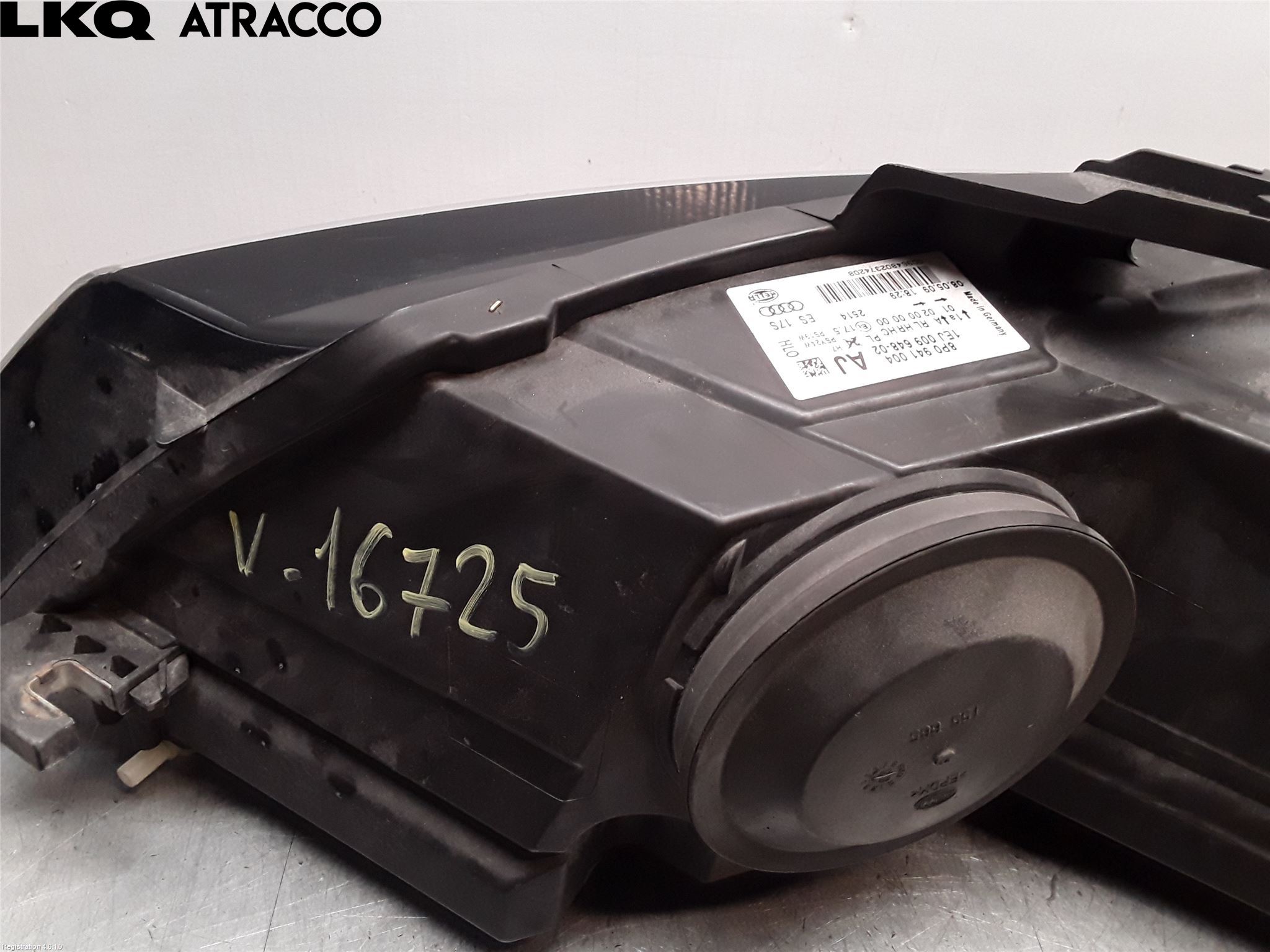 Audi A3/S3 05-13 Strålkastare Höger