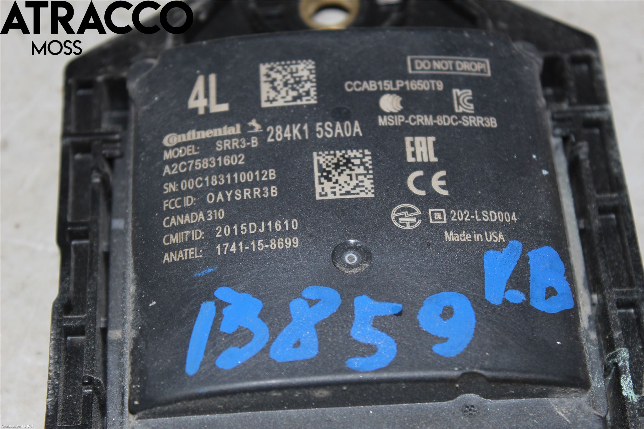 Nissan LEAF 18- Styrenhet Parkeringshjälp