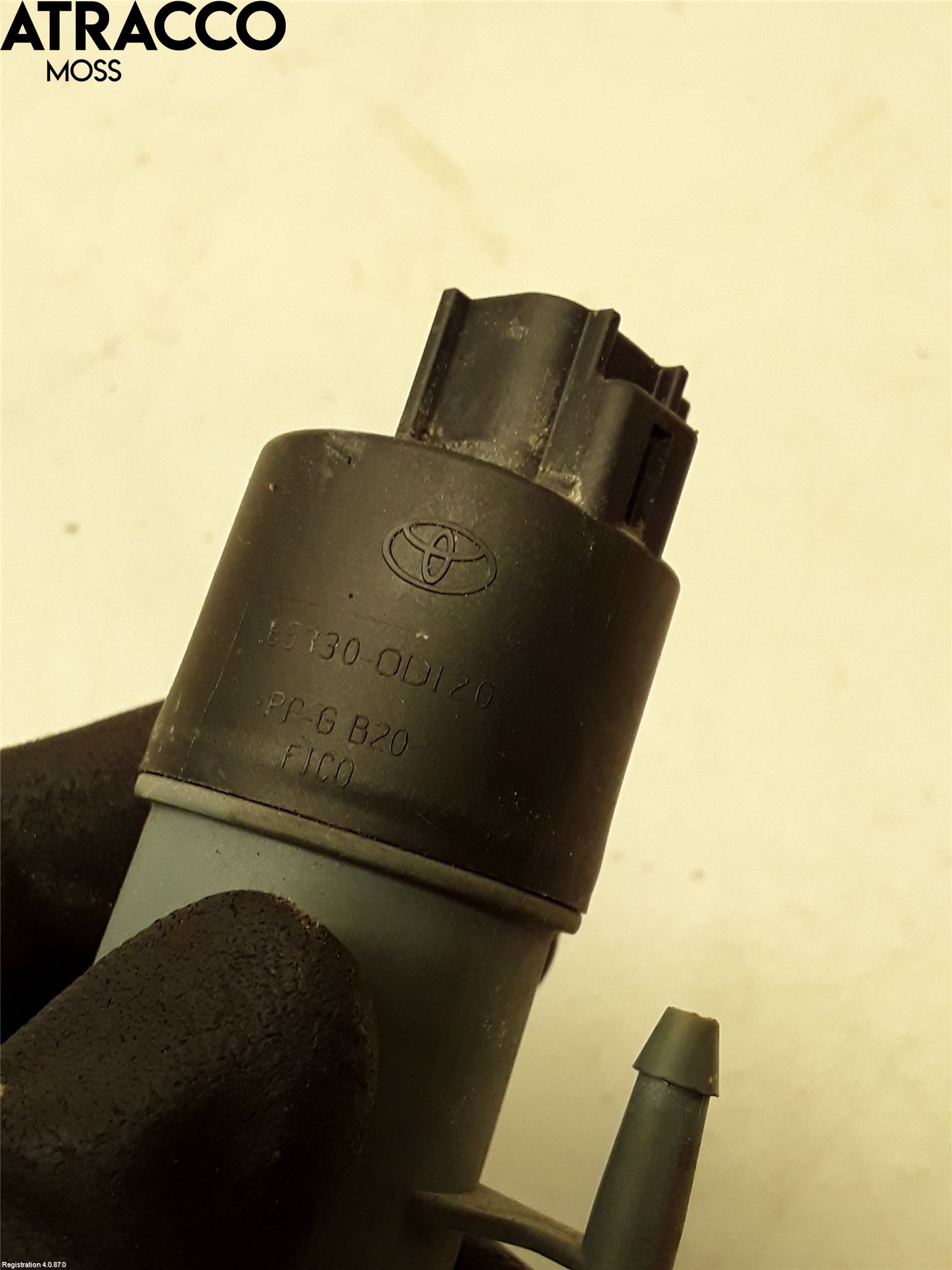 Toyota YARIS XP130 15-20 Spolarpump Vindruta