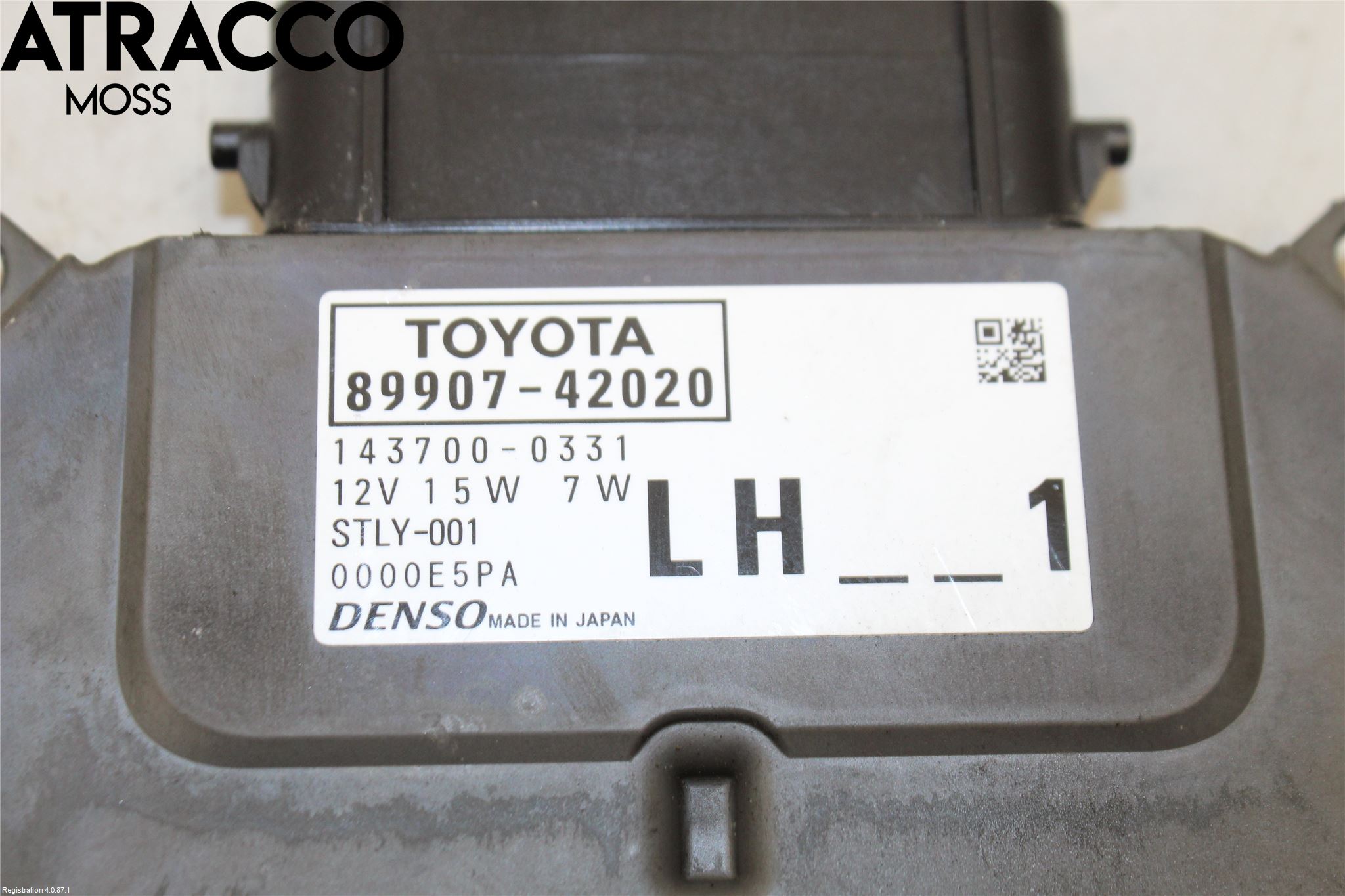 Toyota RAV4 19- Styrenhet Strålkastare