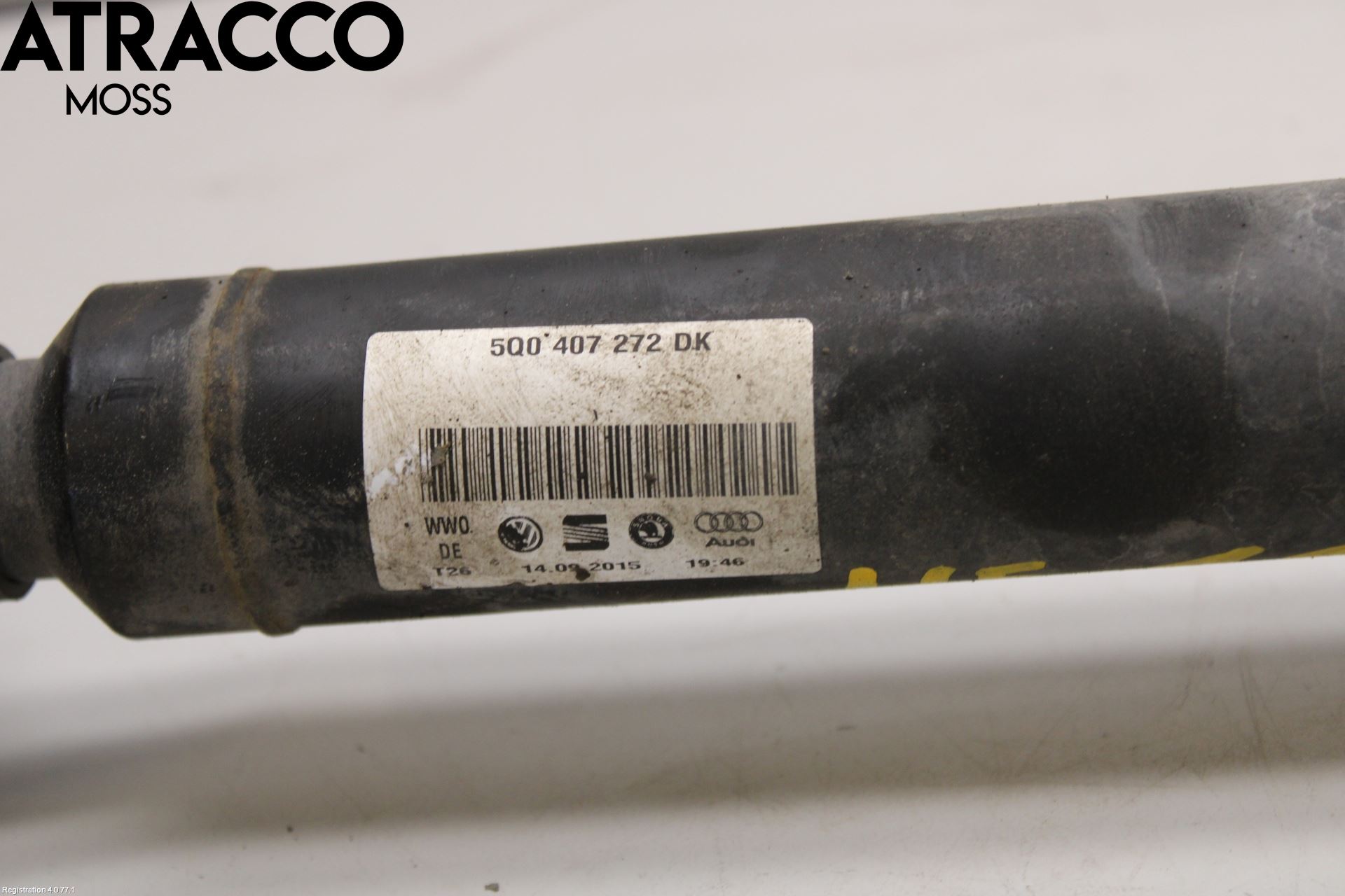 Volkswagen VW GOLF / E-GOLF VII 13-20 Drivaxel Fram Höger