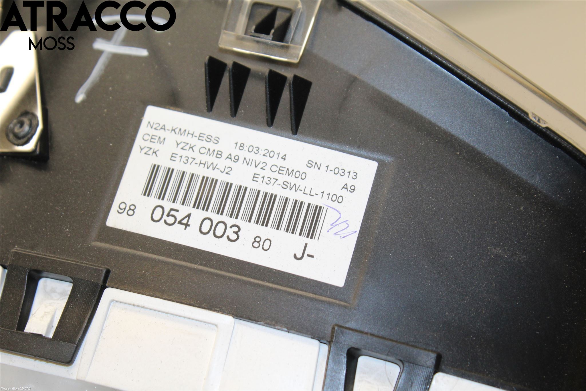 Peugeot 208 12-15 Instrument Komb