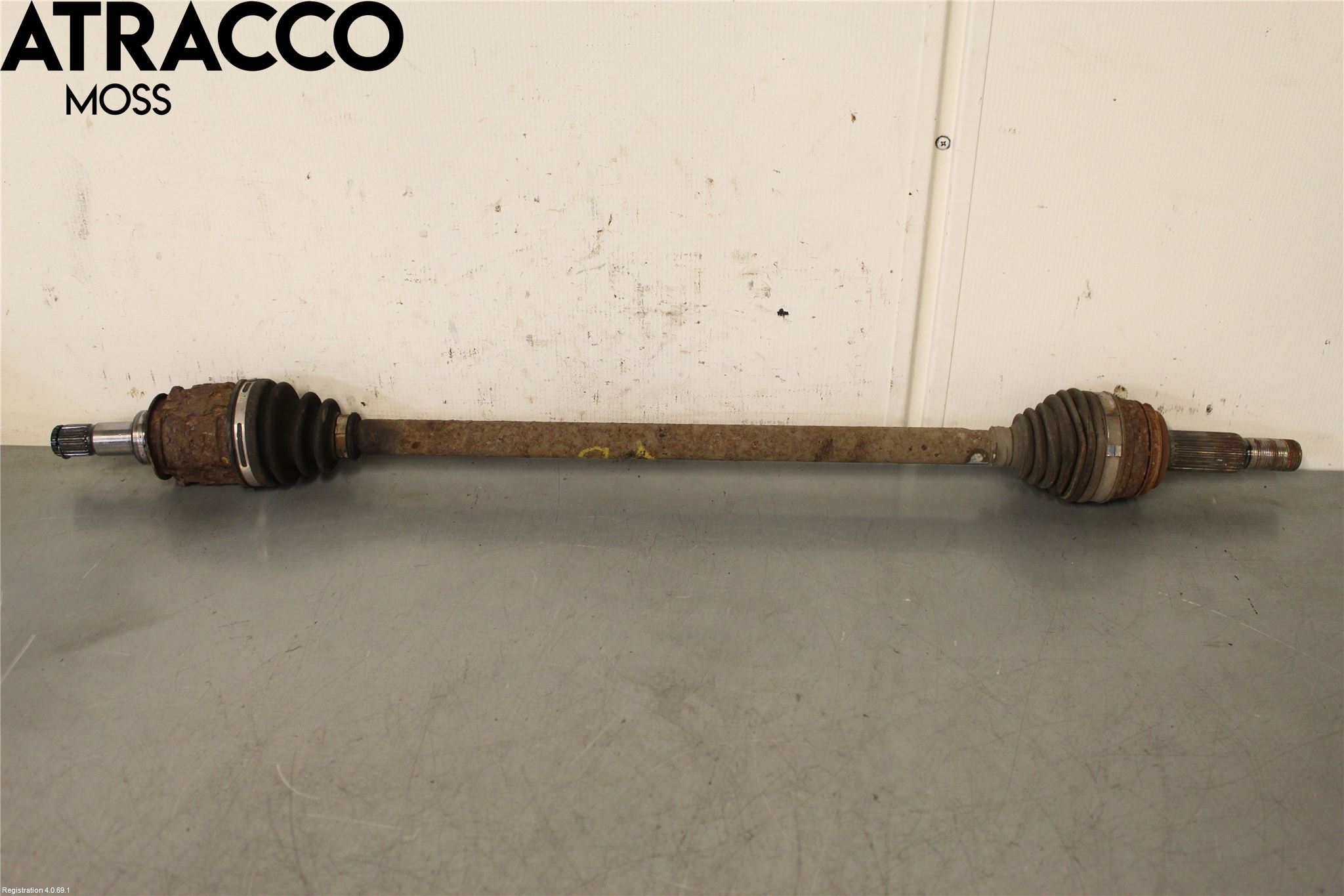 Toyota RAV 4 06-12 Drivaxel Bak Vänster