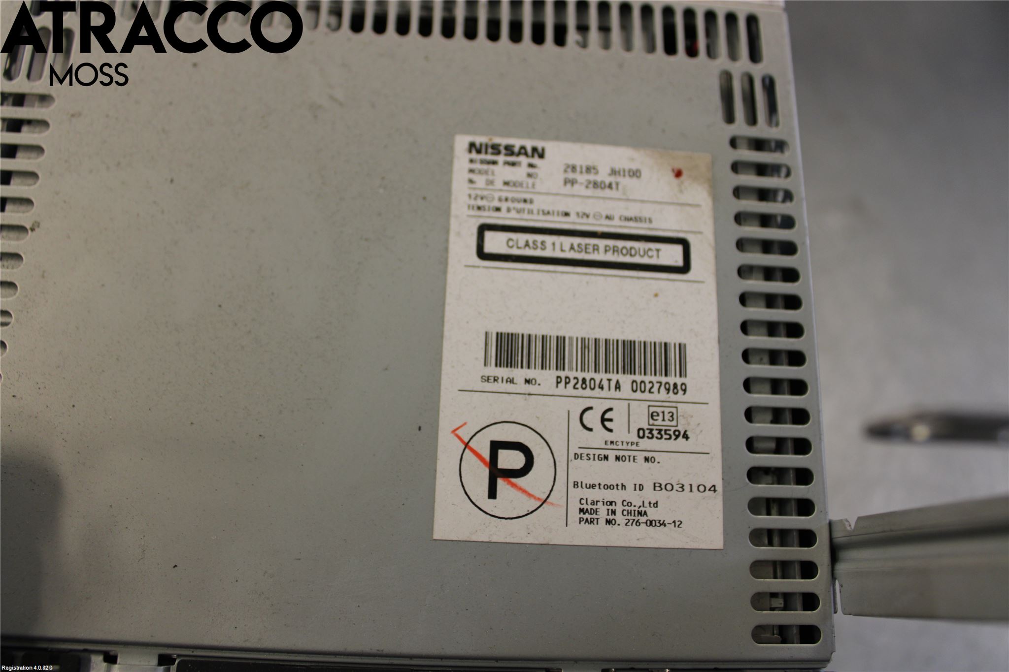 Nissan X-TRAIL 08-14 Cd Radio - Multimediapanel