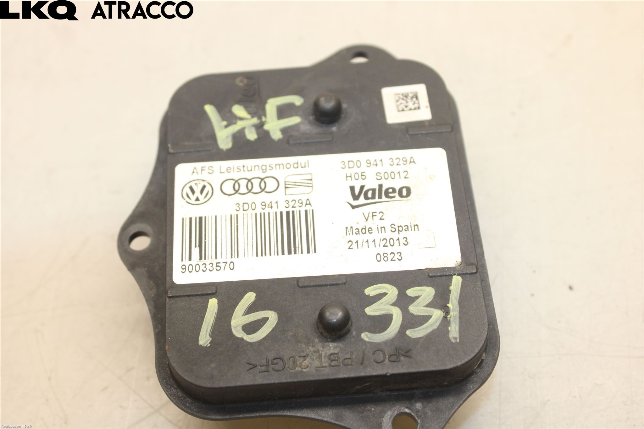 Volkswagen VW GOLF / E-GOLF VII 13-20 Styrenhet Strålkastare
