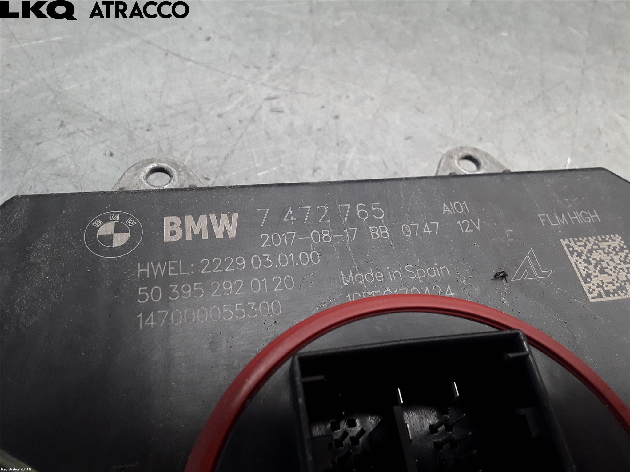 BMW 5 G30/G31/F90 17-23 Styrenhet Strålkastare