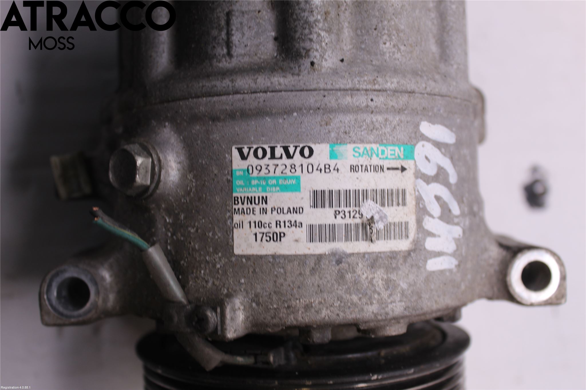 Volvo V40 12-19 Ac Kompressor