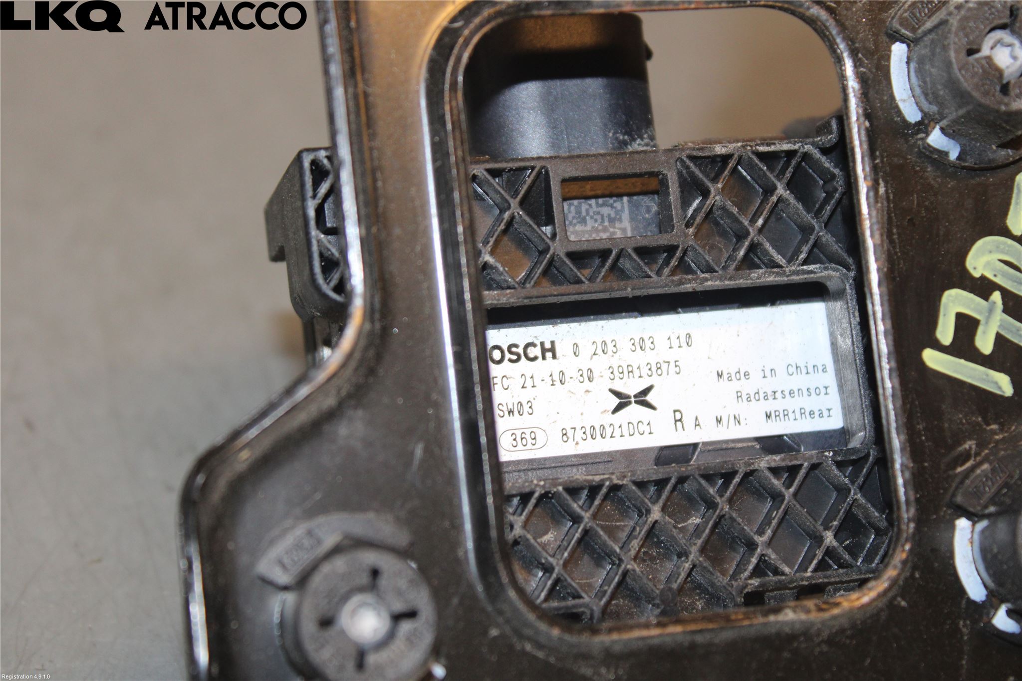 Xpeng G3 21- Sensor Övrigt