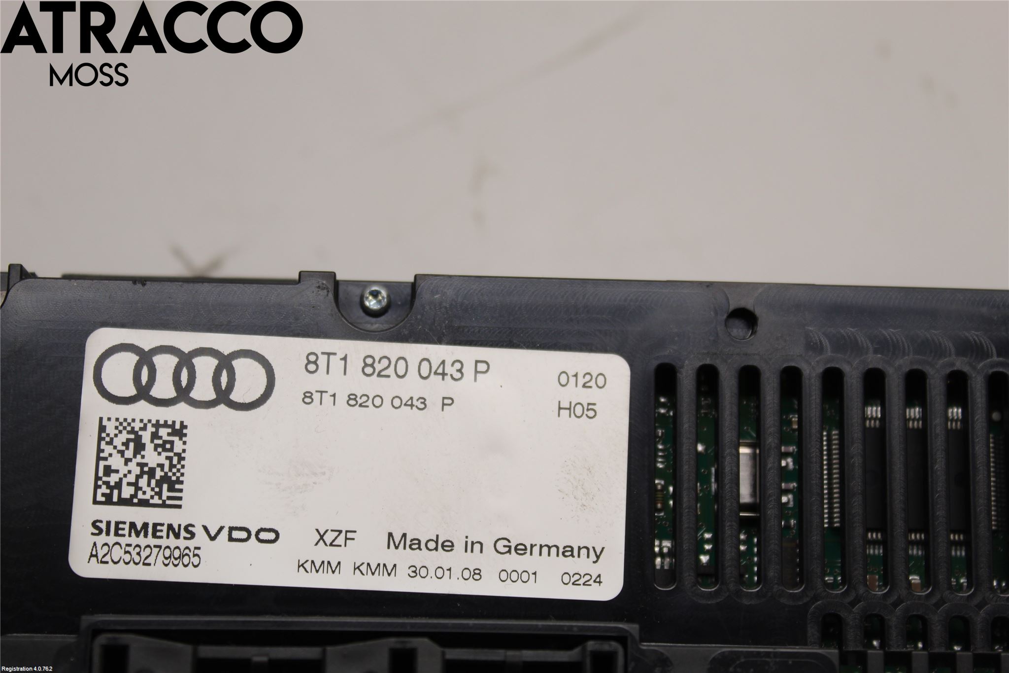 Audi A4/S4 08-11 Ac Styrenhet Ac Manöveren