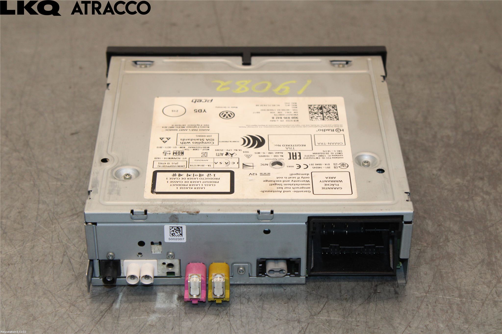 Volkswagen VW POLO 10-17 Cd Radio - Multimediapanel