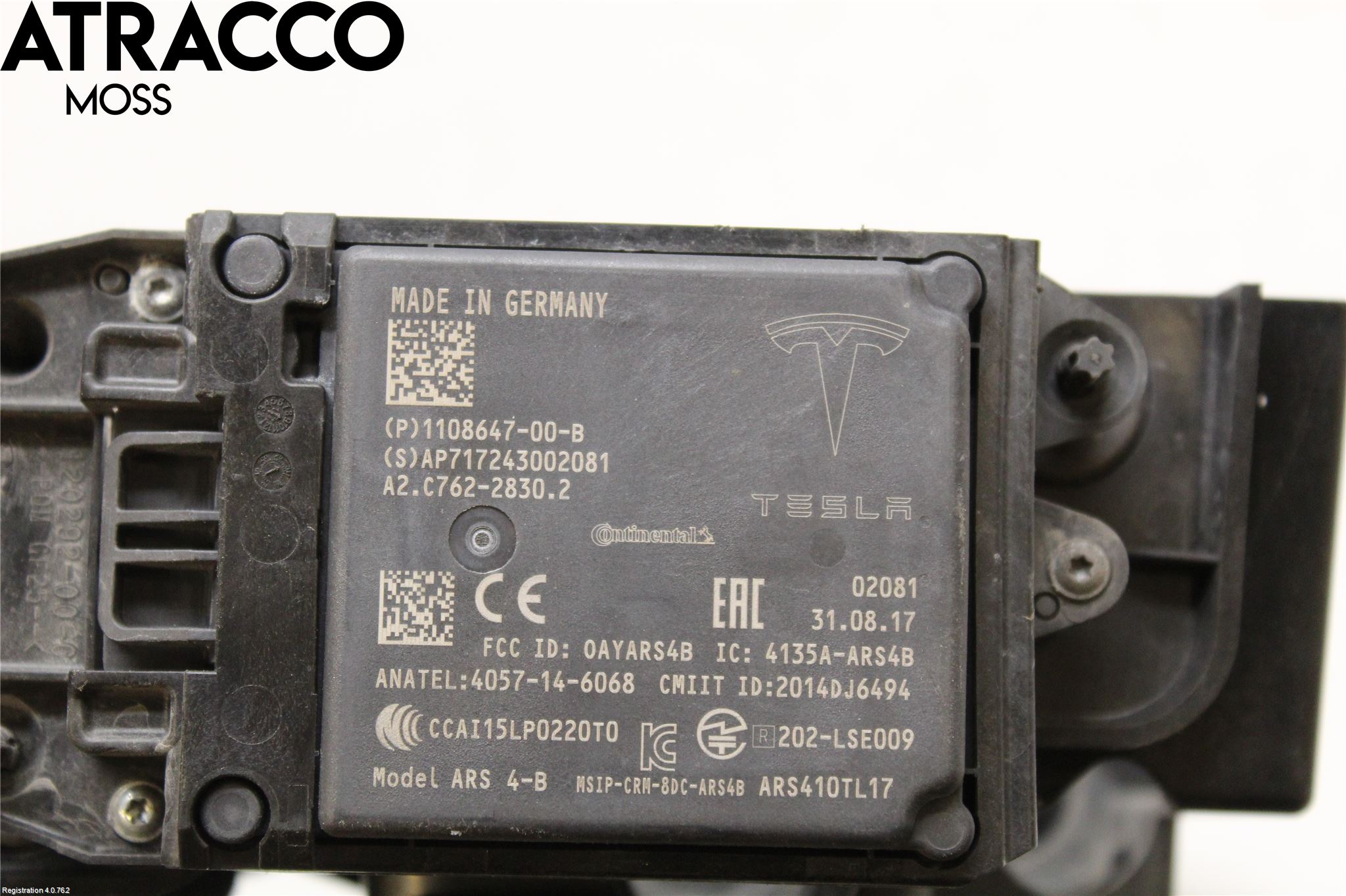 Tesla MODEL S 13- Sensor Övrigt