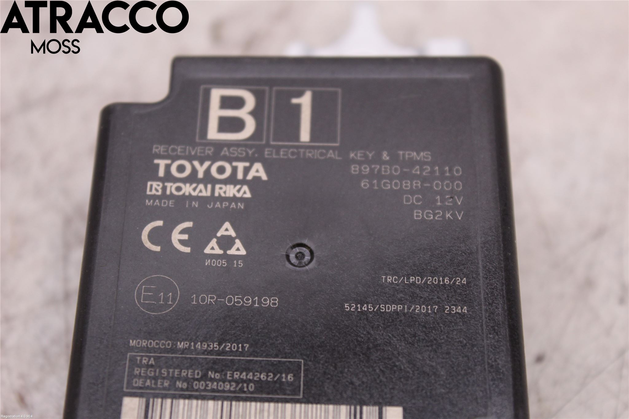 Toyota RAV4 19- Styrenhet Övrigt