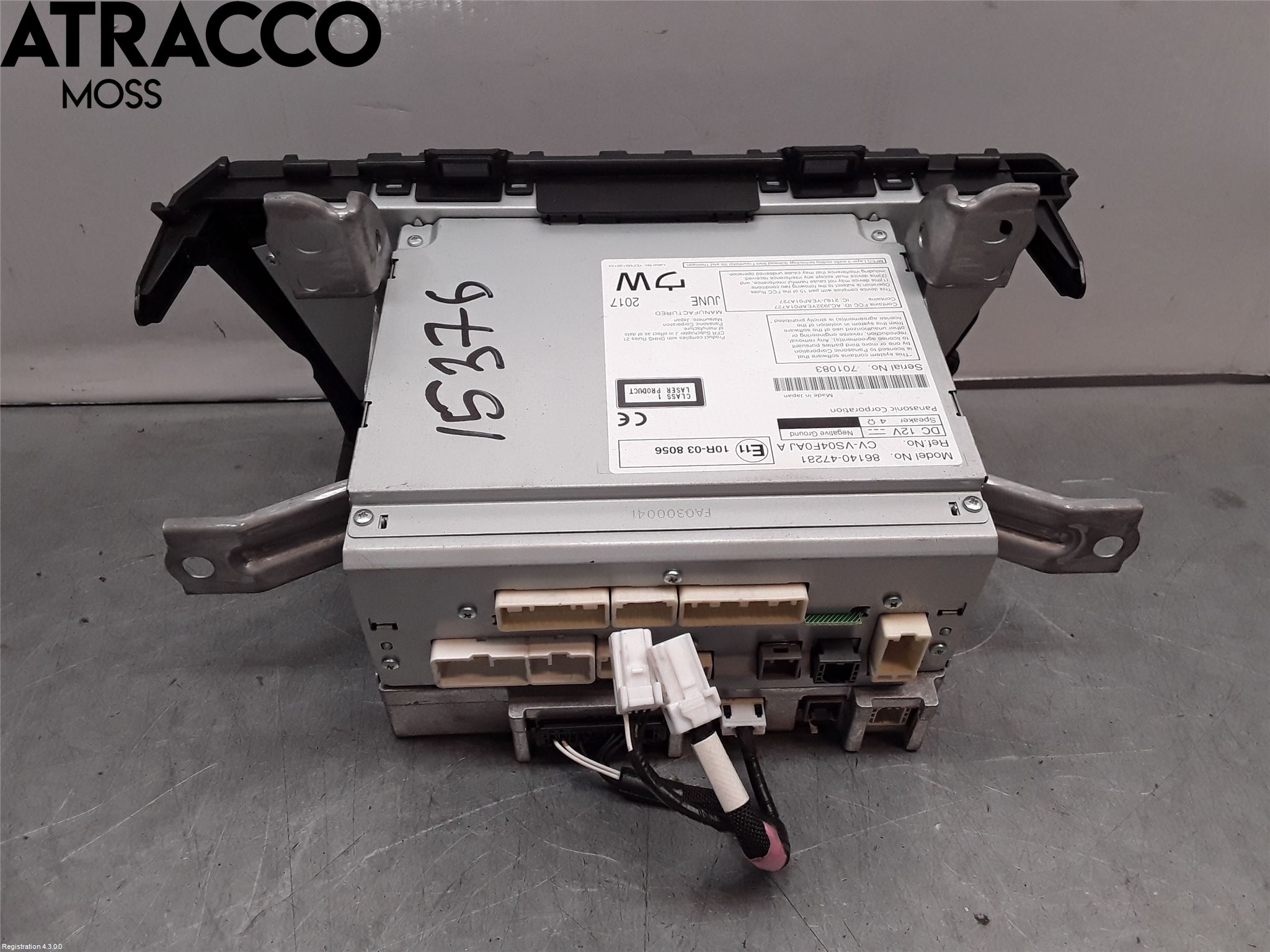 Toyota PRIUS+ ZVW40 12-20 Radio