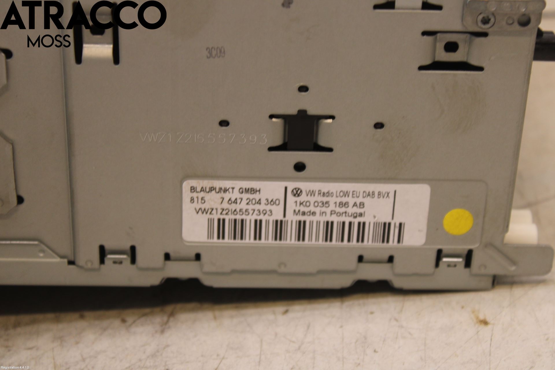 Volkswagen VW GOLF VI 09-13 Cd Radio - Multimediapanel