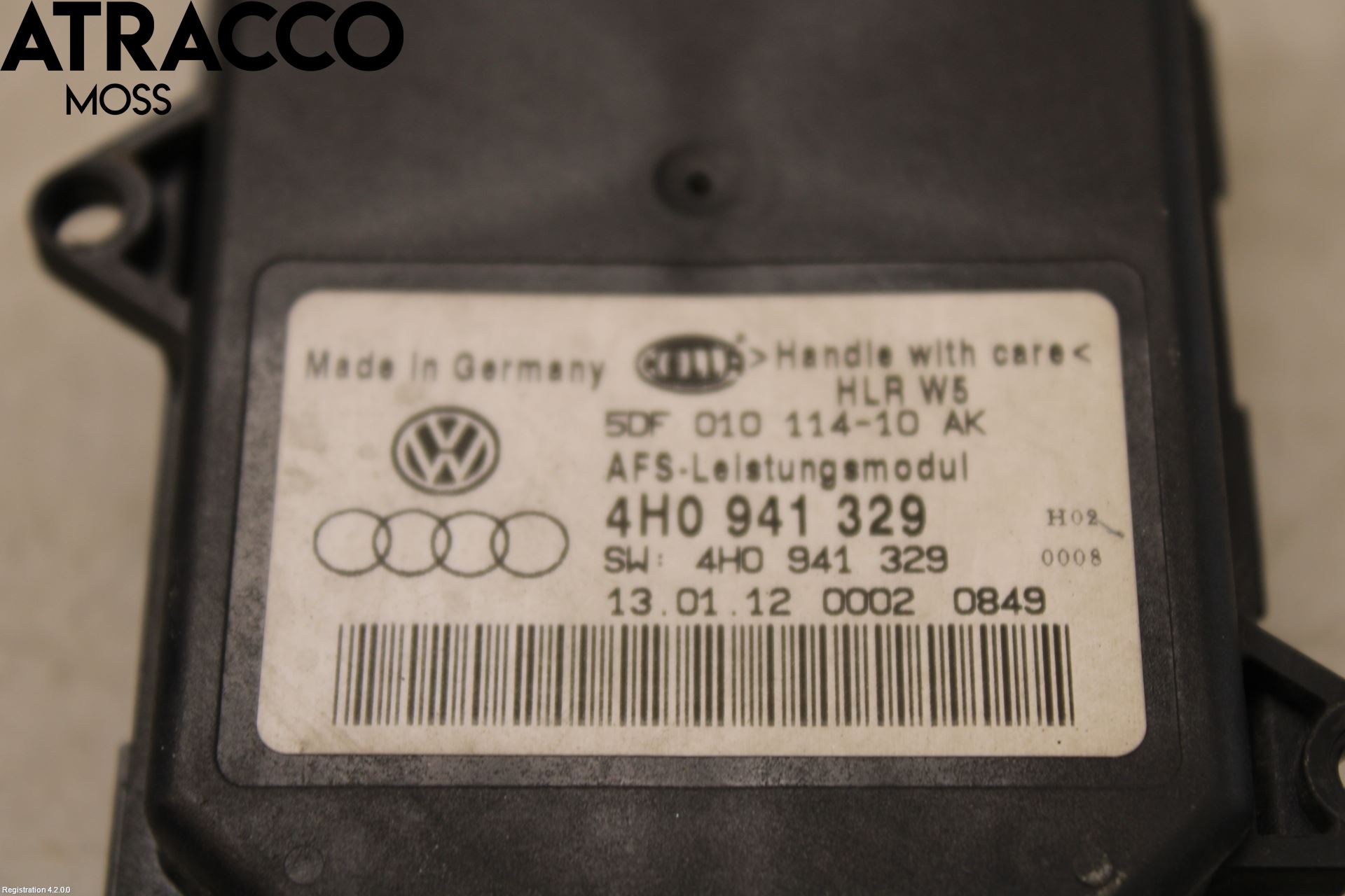 Volkswagen VW TIGUAN 07-16 Styrenhet Strålkastare