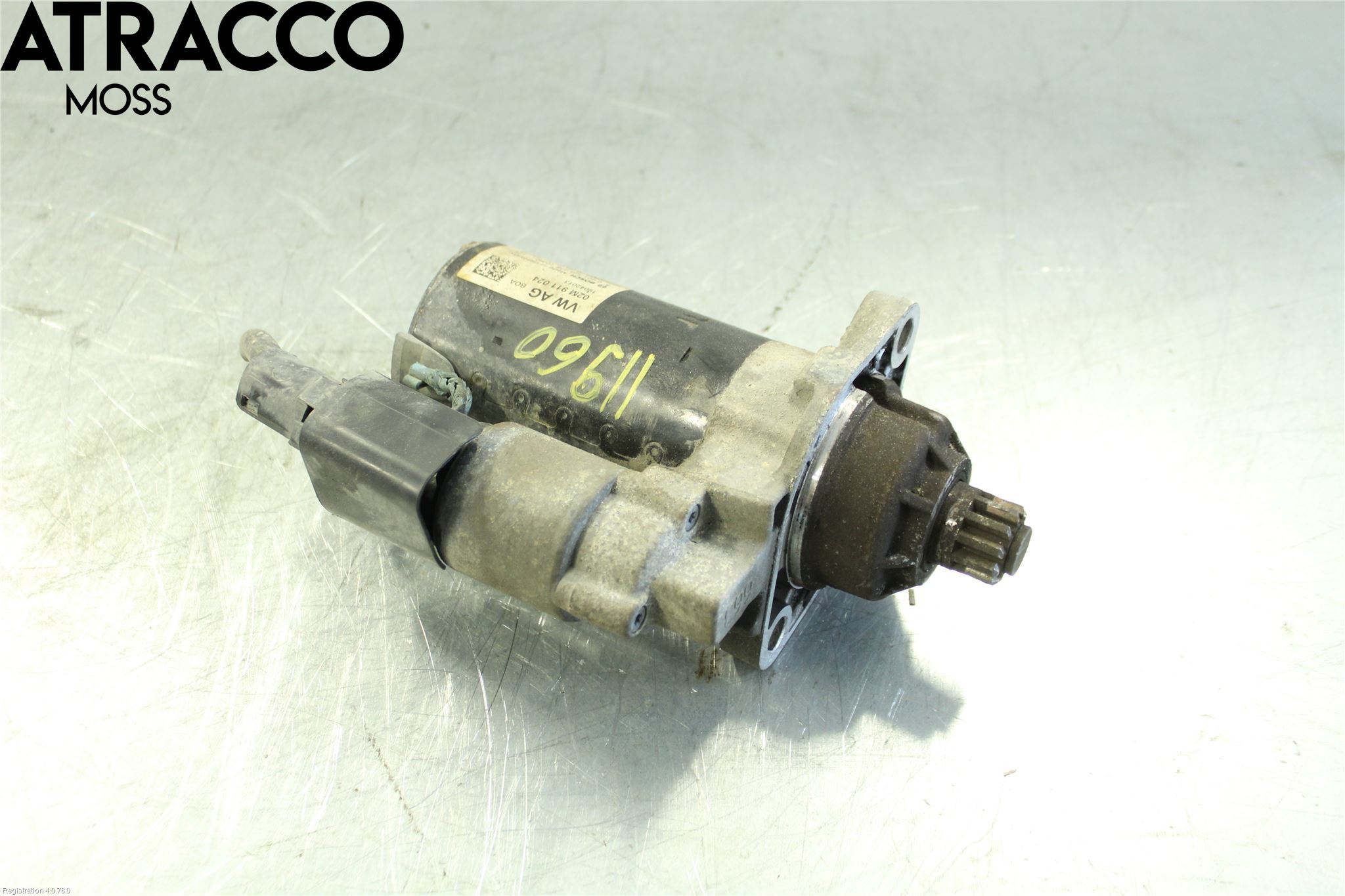 Volkswagen VW CADDY 11-15 Startmotor Diesel
