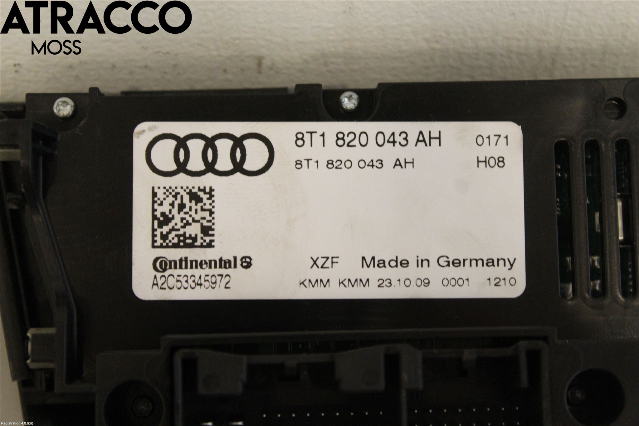 Audi A4 ALLROAD 09-16 Ac Styrenhet Ac Manöveren