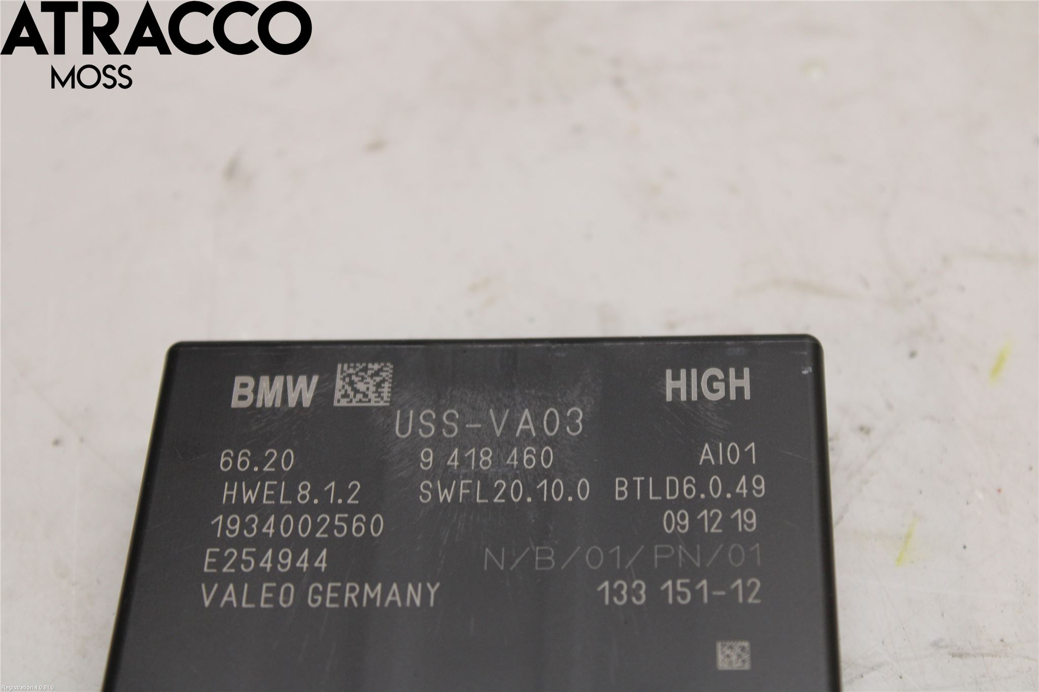 BMW X3 G01 18- Styrenhet Parkeringshjälp