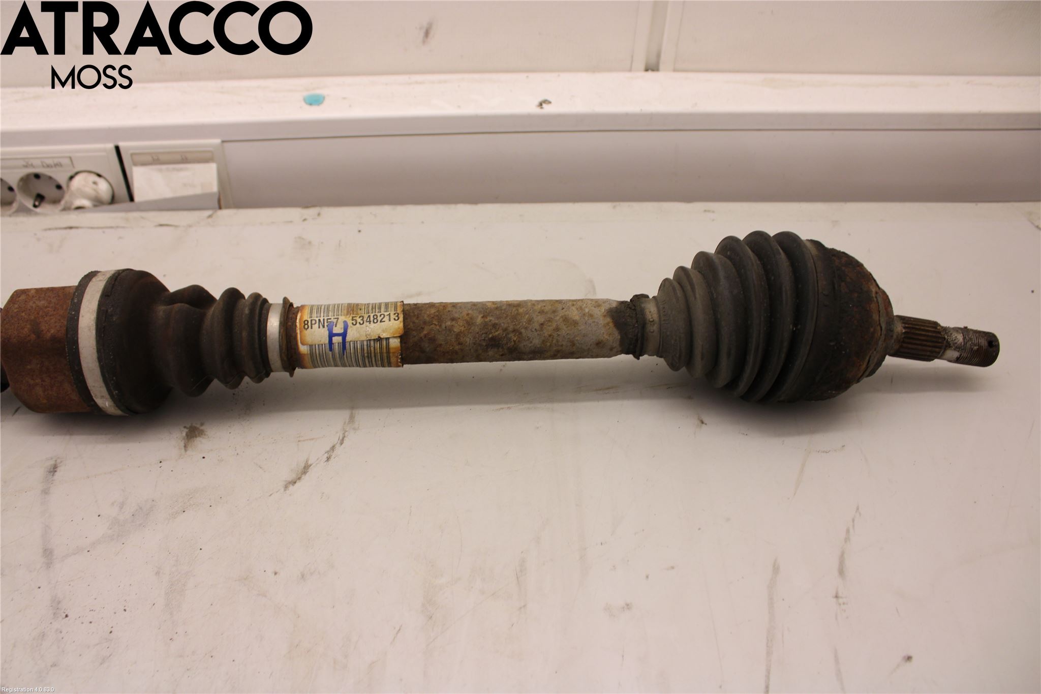 Peugeot 3008 09-16 Drivaxel Fram Höger