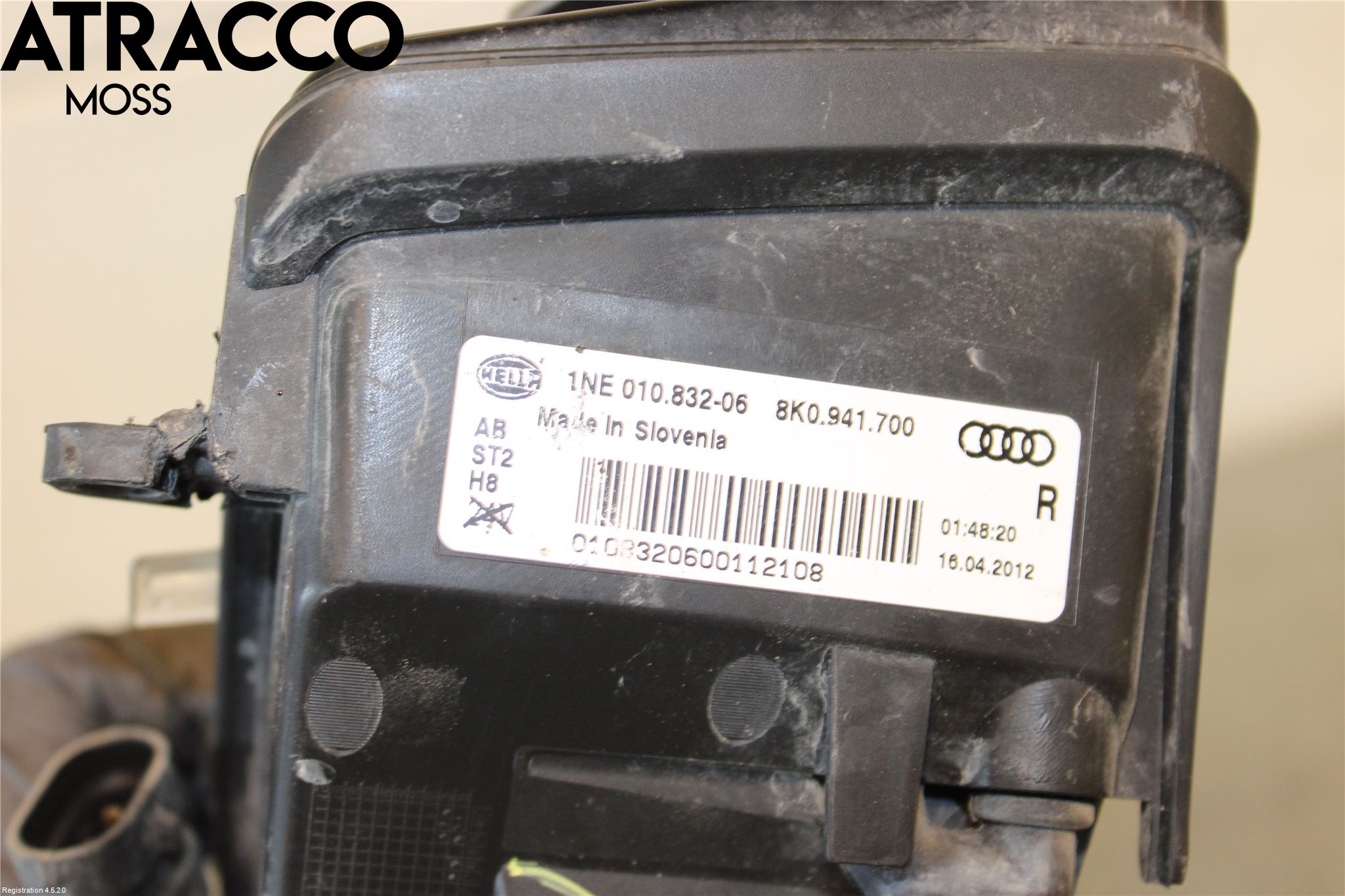 Audi A4/S4 08-11 Dimljus-Varselljus Fram