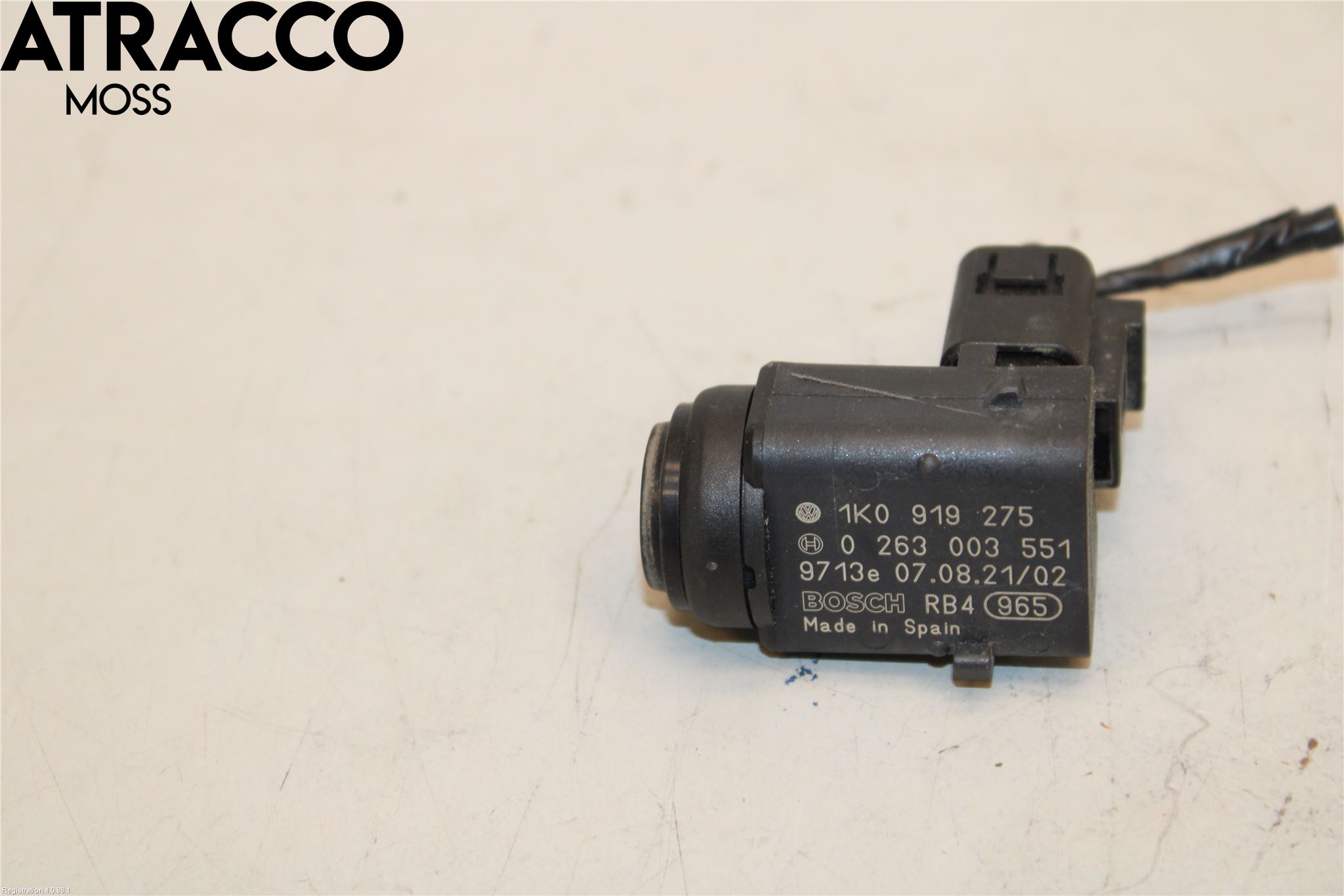 Volkswagen VW GOLF PLUS/CROSS GOLF 04-14 Parkeringshjälp Backsensor