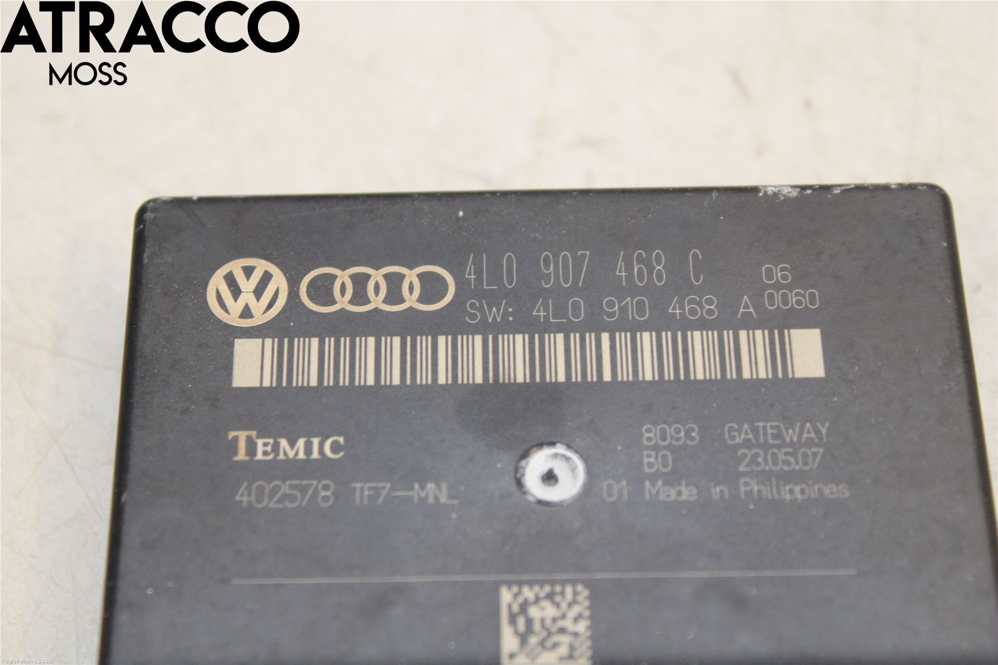 Audi A8/S8 4D 94-02 Styrenhet Övrigt