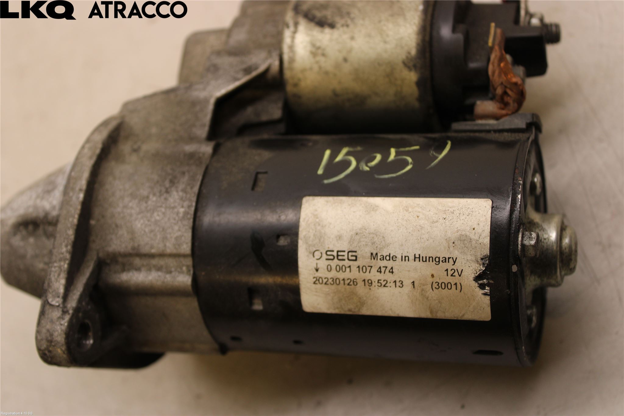 Toyota AURIS 07-09 Startmotor