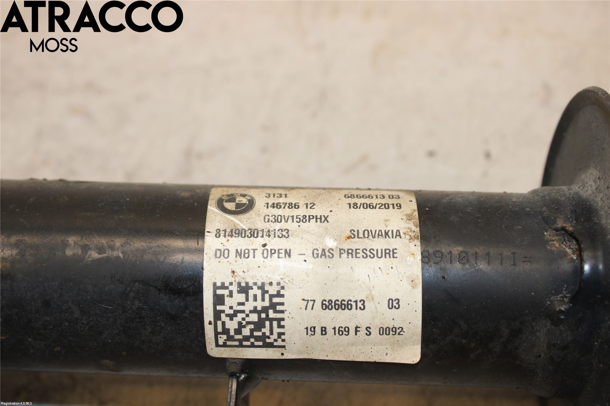 BMW 5 G30/G31/F90 17-23 Fjäderben Fram Vänster