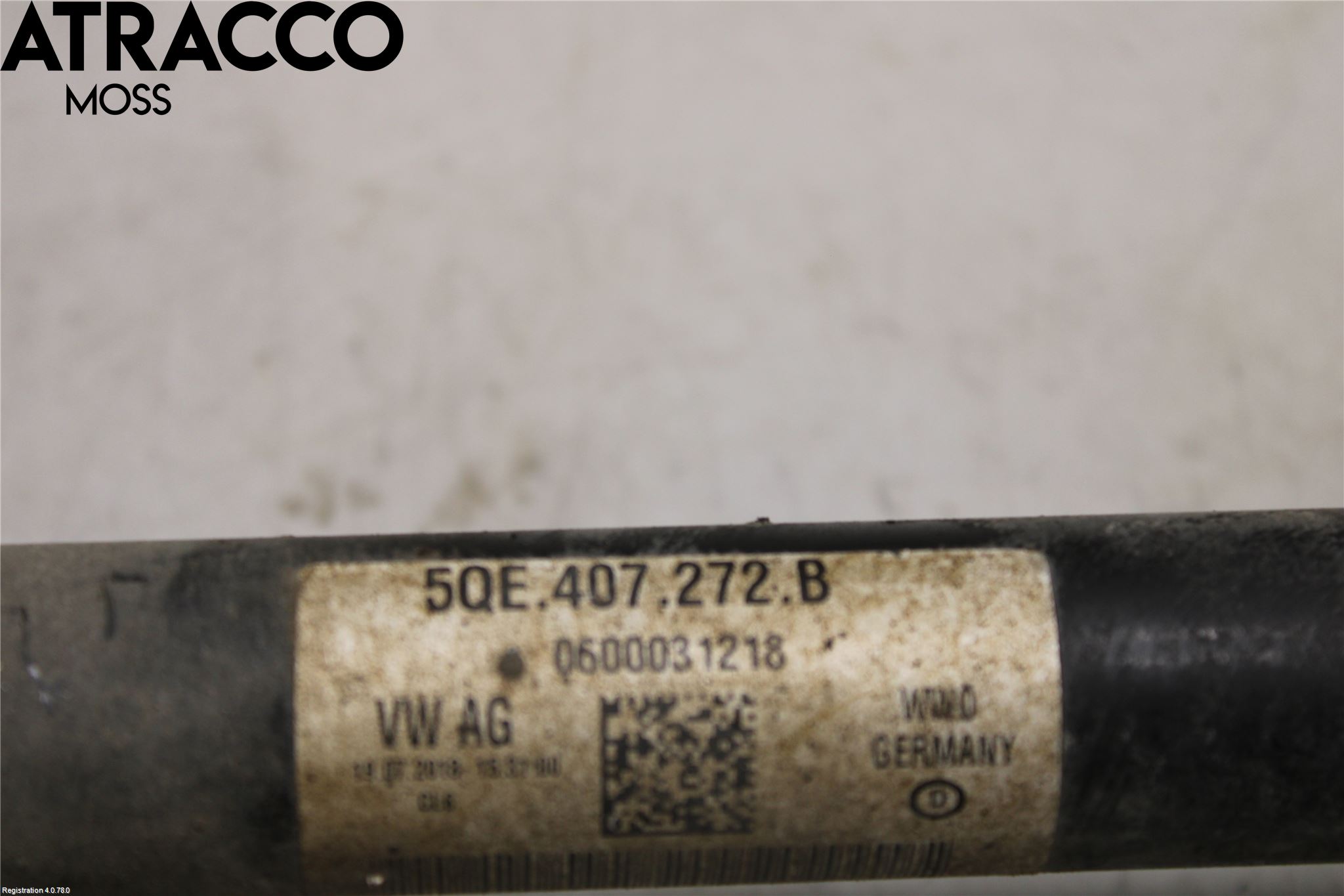 Volkswagen VW GOLF / E-GOLF VII 13-20 Drivaxel Fram Höger