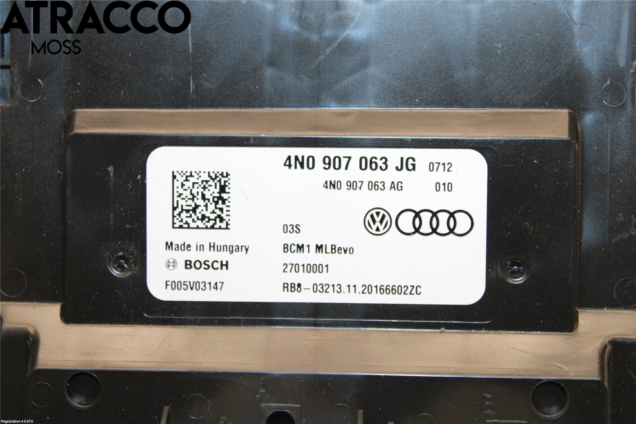 Audi E-TRON, S GE 19- Styrenhet Övrigt