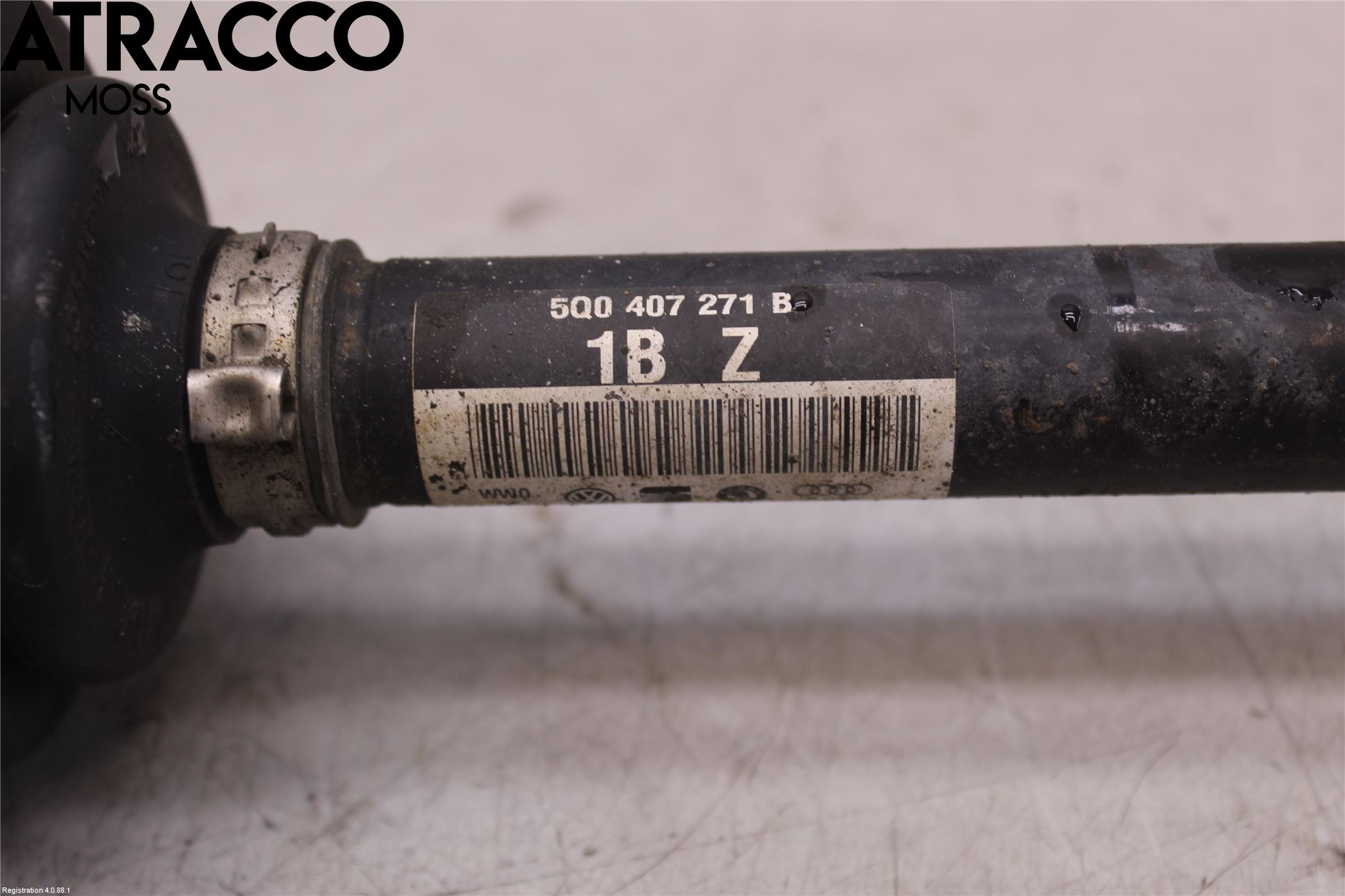 Volkswagen VW GOLF PLUS/CROSS GOLF 04-14 Drivaxel Fram Vänster