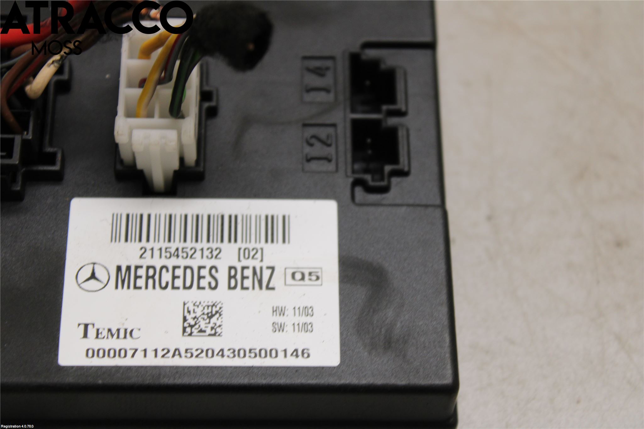 Mercedes-Benz MB E-KLASS (W211) 02-09 Styrenhet Övrigt