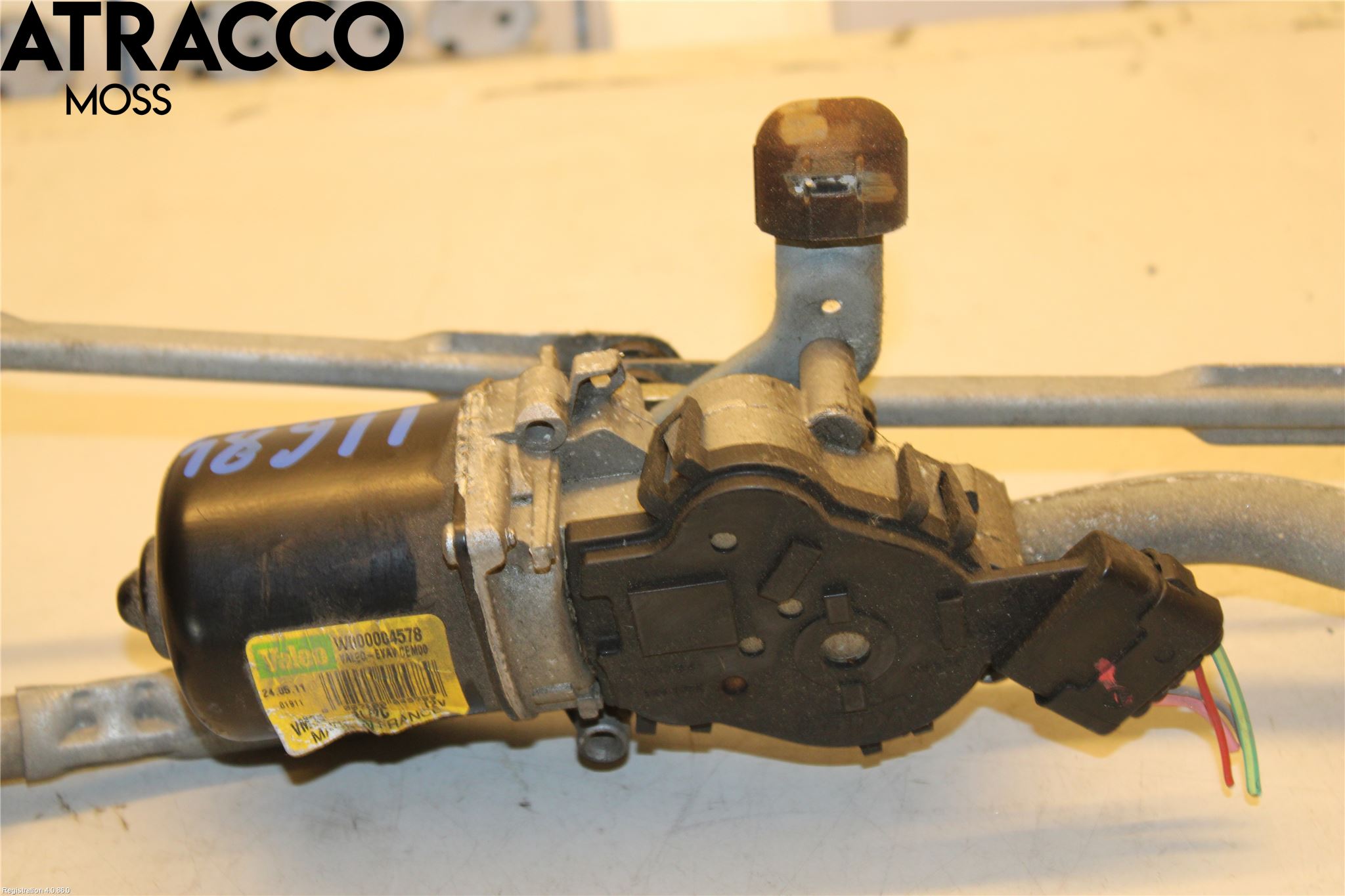 Citroen DS3 Torkarmotor Vindruta