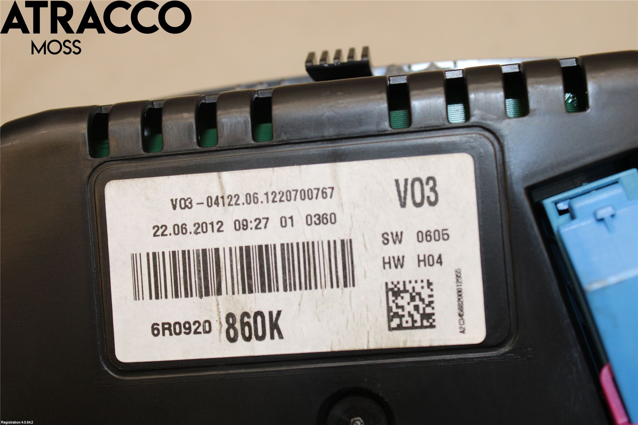 Volkswagen VW POLO 05-09 Instrument Komb