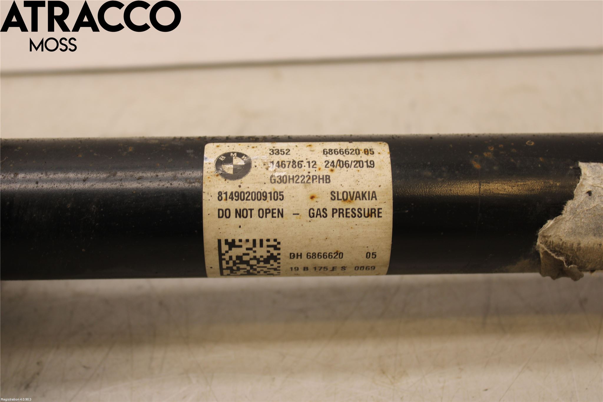 BMW 5 G30/G31/F90 17-23 Fjäderben Bak Höger